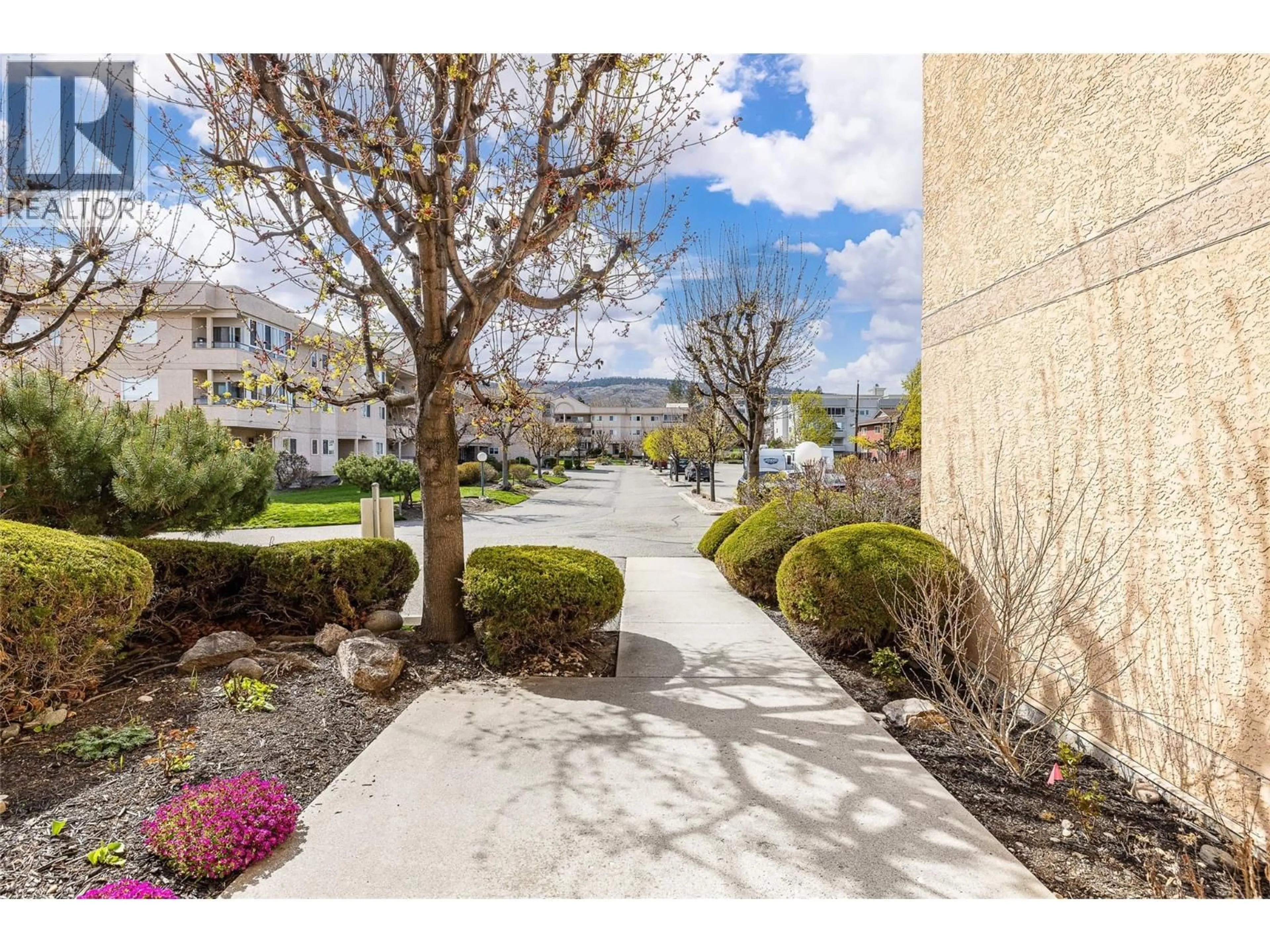 A pic from outside/outdoor area/front of a property/back of a property/a pic from drone, street for 305 - 3850 BROWN ROAD, West Kelowna British Columbia V4T2J5