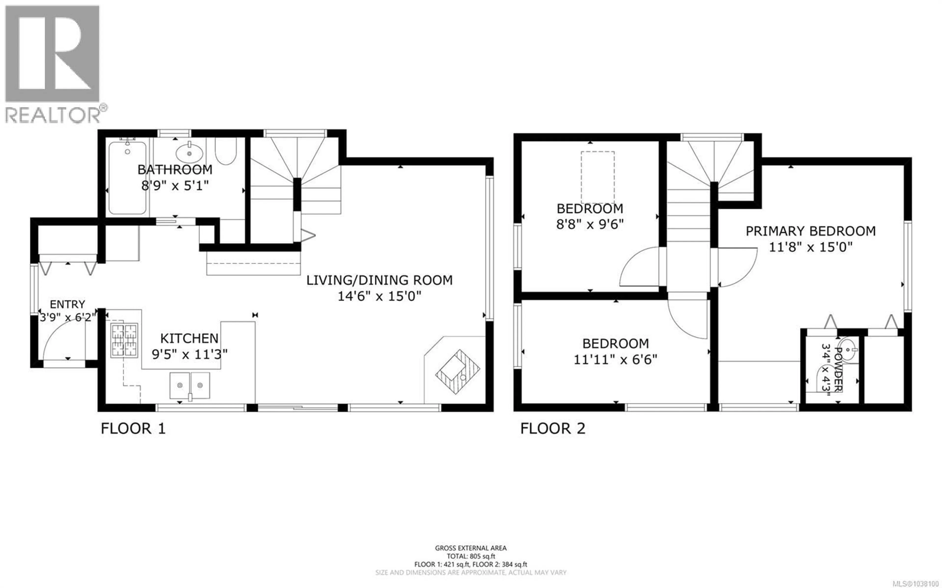 Floor plan for Blk G VILLAGE BAY LAKE, Quadra Island British Columbia V0P1H0