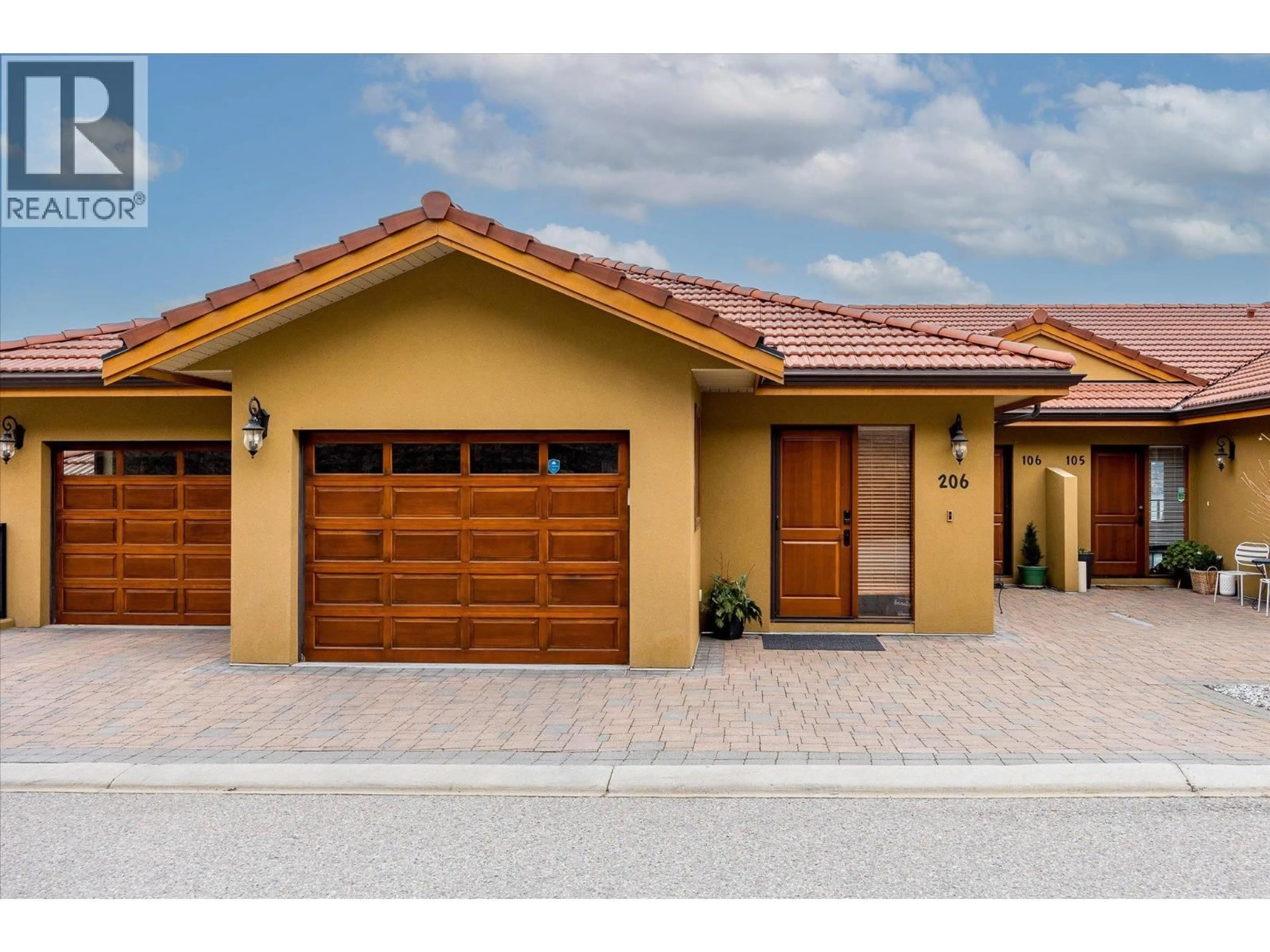 Home with brick exterior material, street for 206 - 14419 DOWNTON AVENUE, Summerland British Columbia V0H1Z1