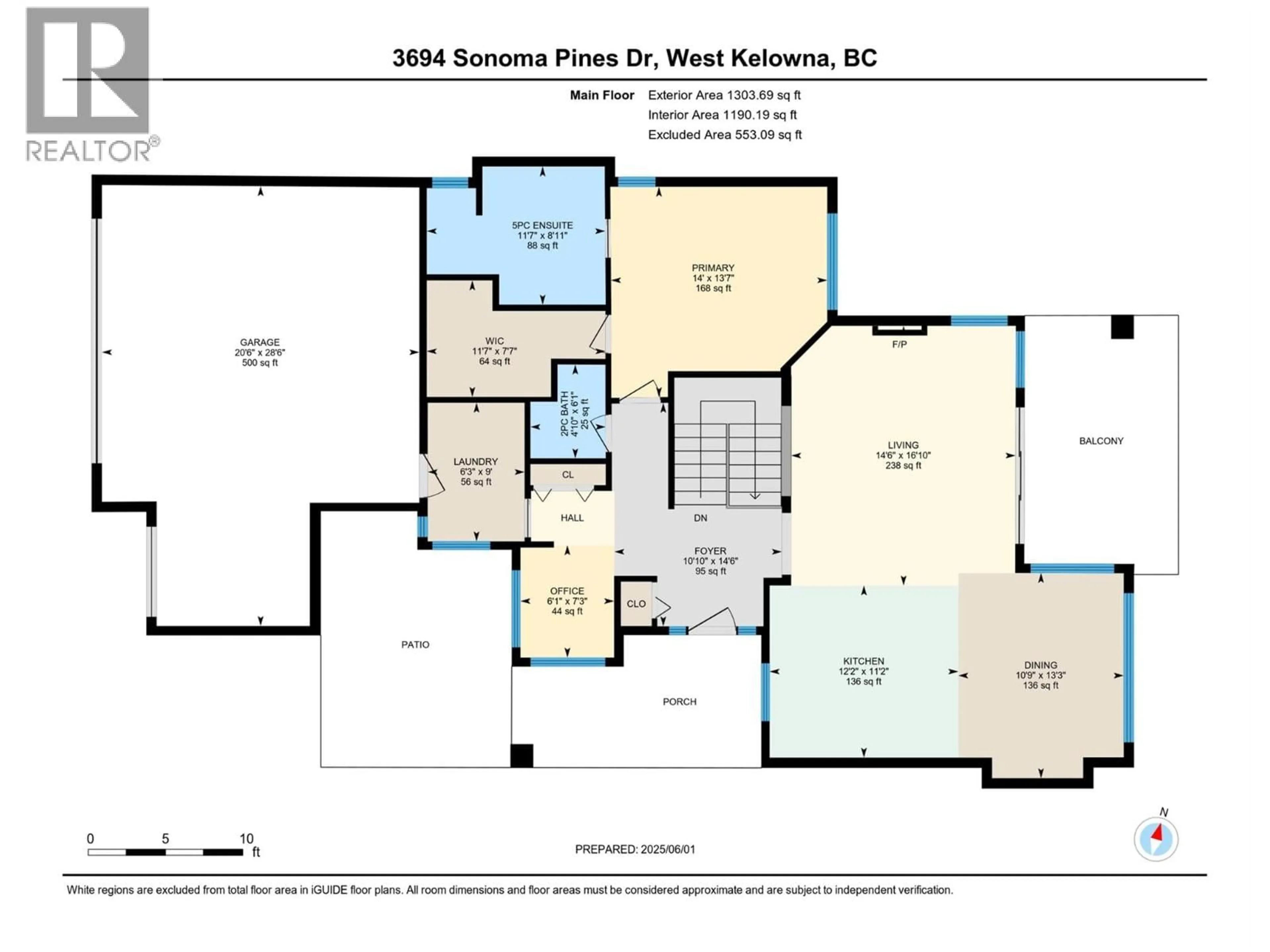 Floor plan for 3694 SONOMA PINES DRIVE, Westbank British Columbia V4T2Y2