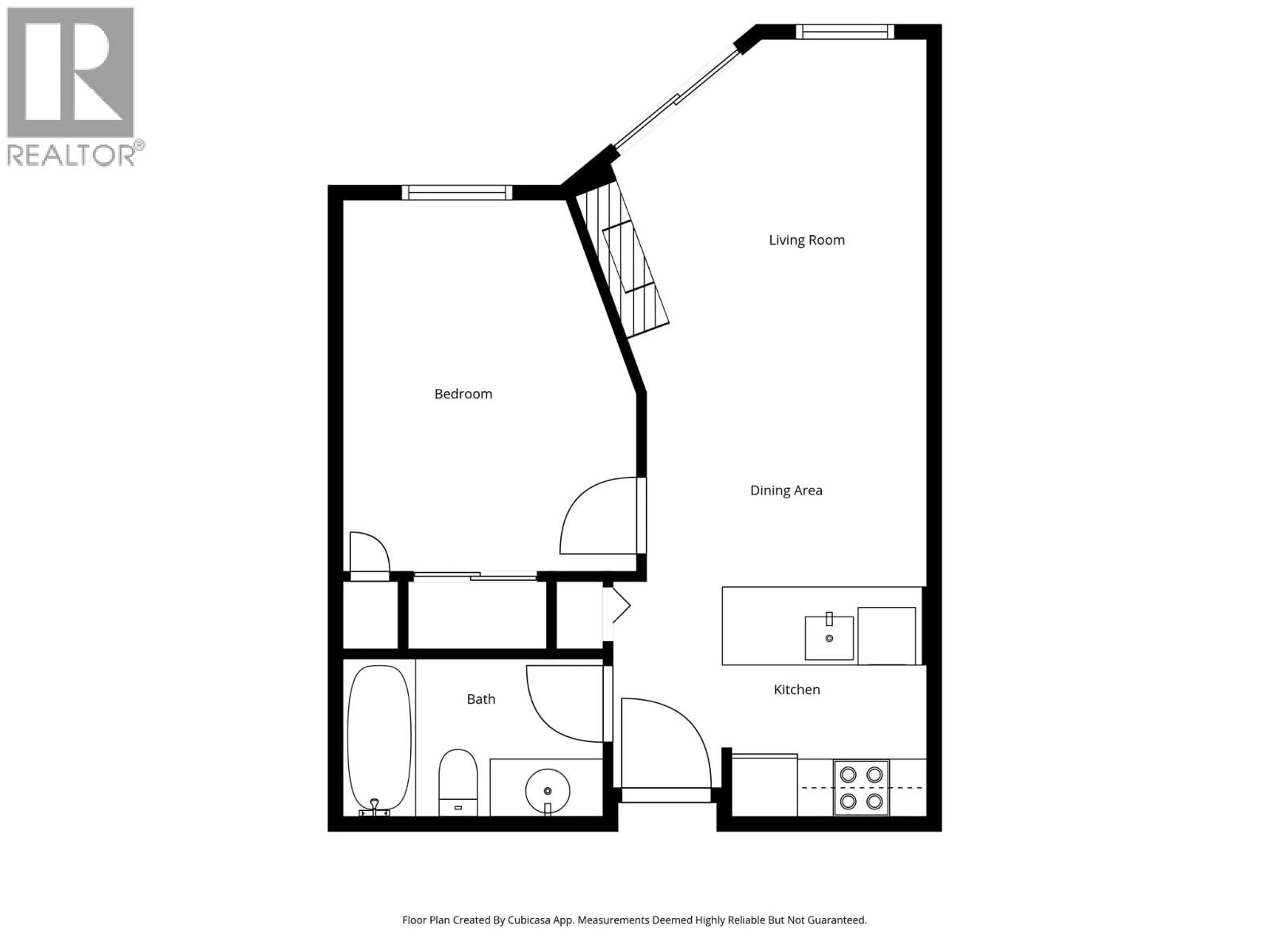 Floor plan for 215 - 3190 CREEKSIDE WAY, Kamloops British Columbia V0E5N0