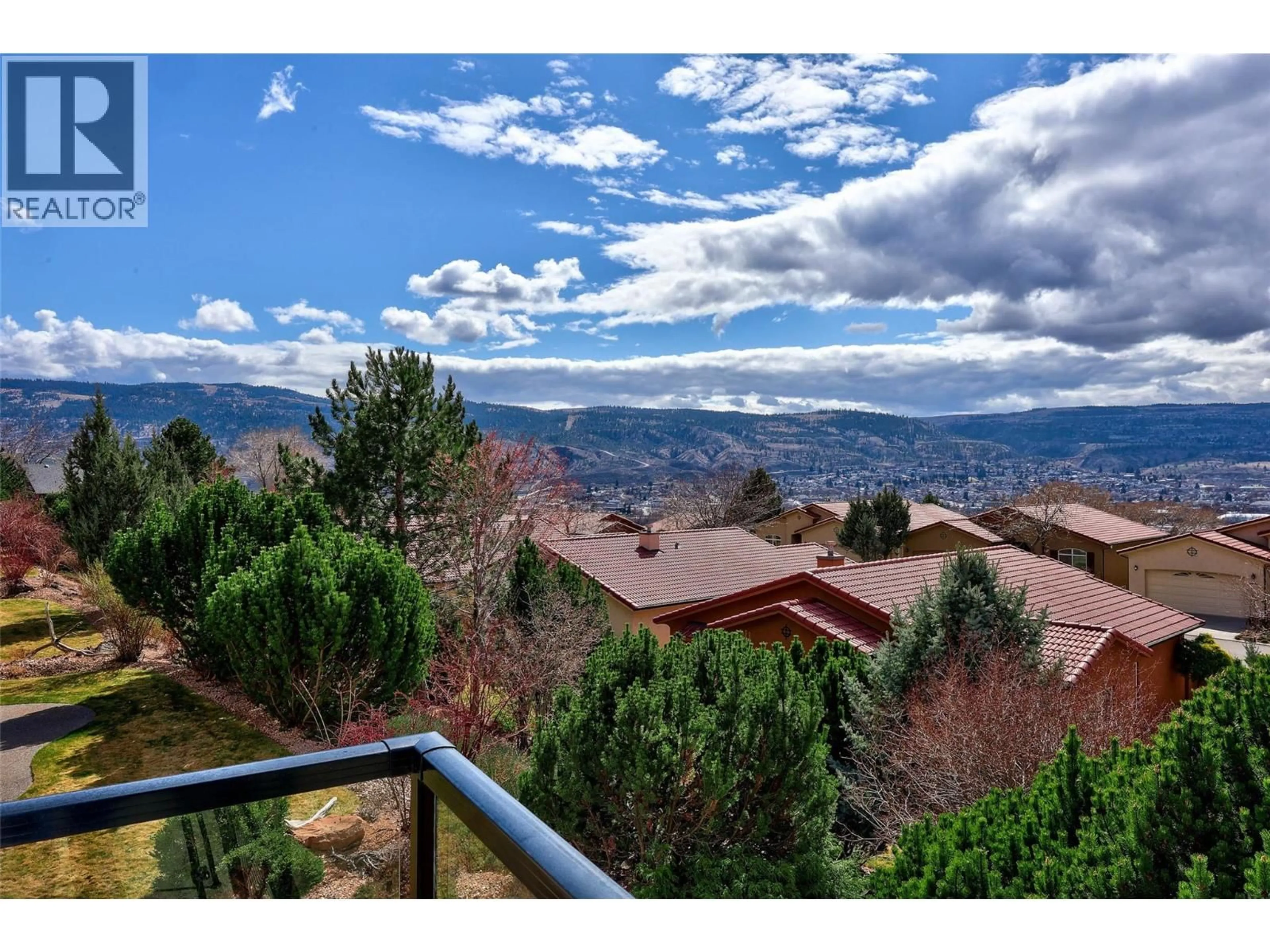 A pic from outside/outdoor area/front of a property/back of a property/a pic from drone, mountain view for 601 ROSEWOOD LANE, Kamloops British Columbia V2H1T3