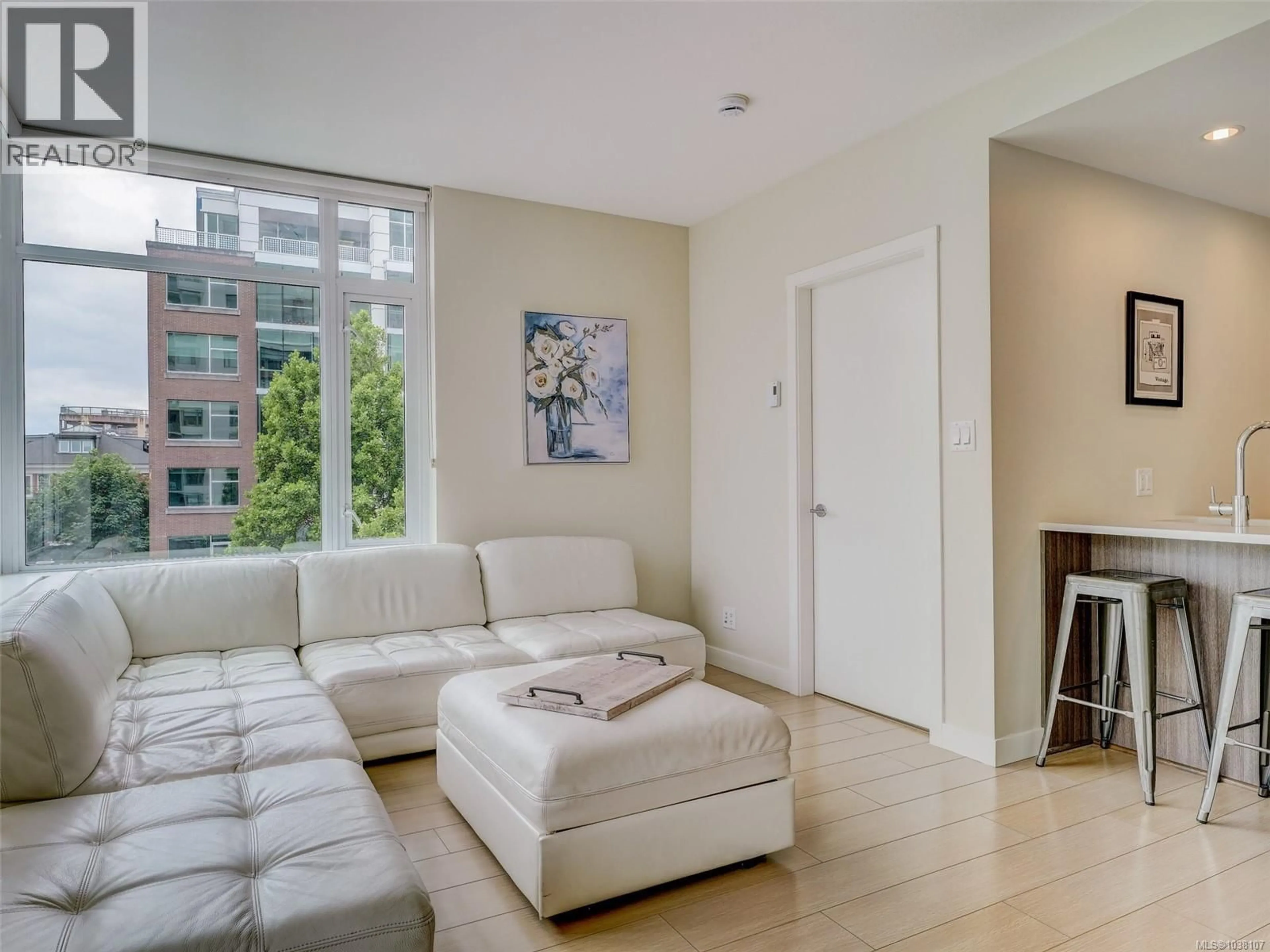 Living room with furniture, unknown for 405 - 728 YATES STREET, Victoria British Columbia V8W0C8