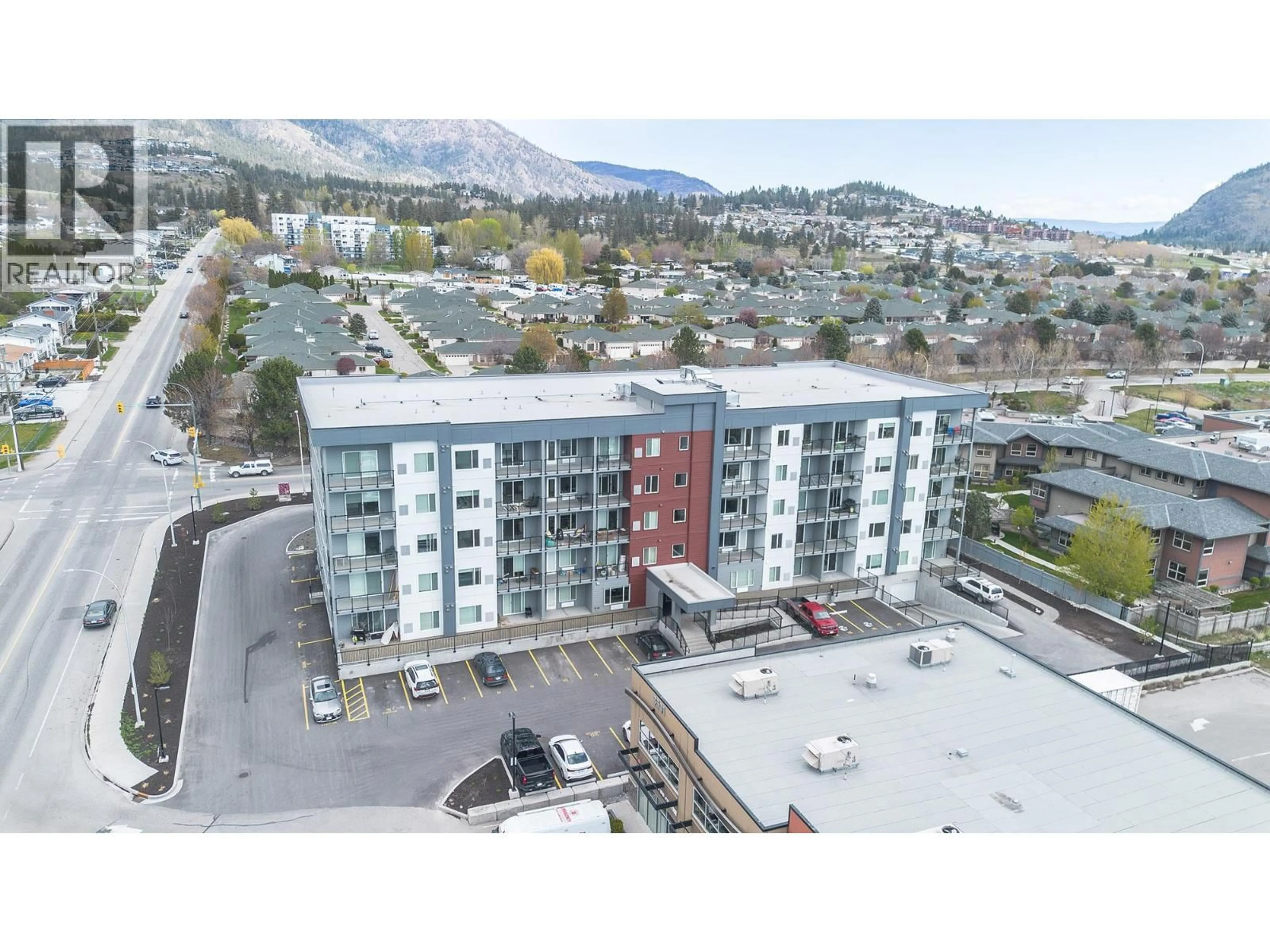 A pic from outside/outdoor area/front of a property/back of a property/a pic from drone, mountain view for 511 - 2345 BUTT ROAD, West Kelowna British Columbia V4T1N6