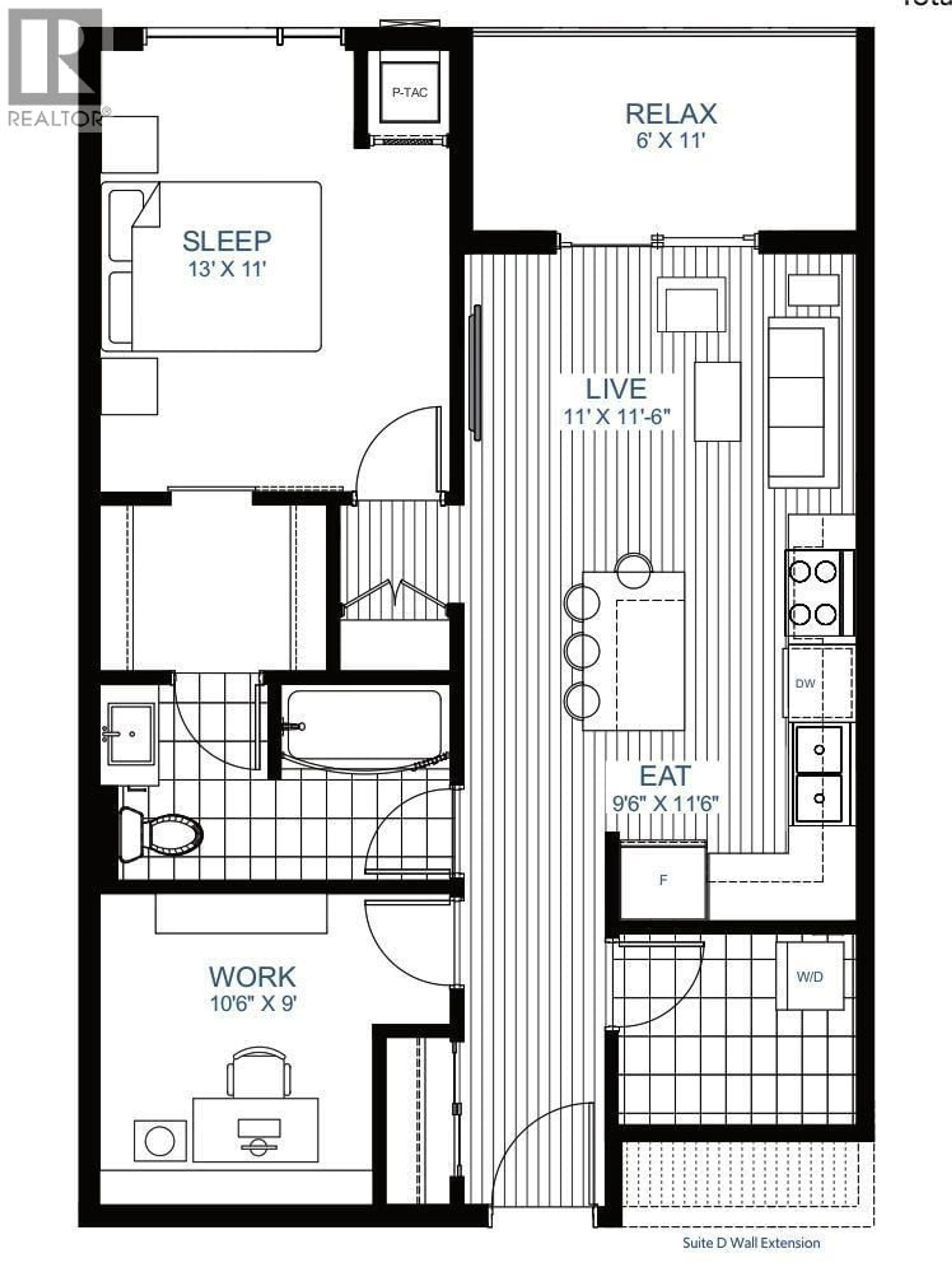 Floor plan for 511 - 2345 BUTT ROAD, West Kelowna British Columbia V4T1N6