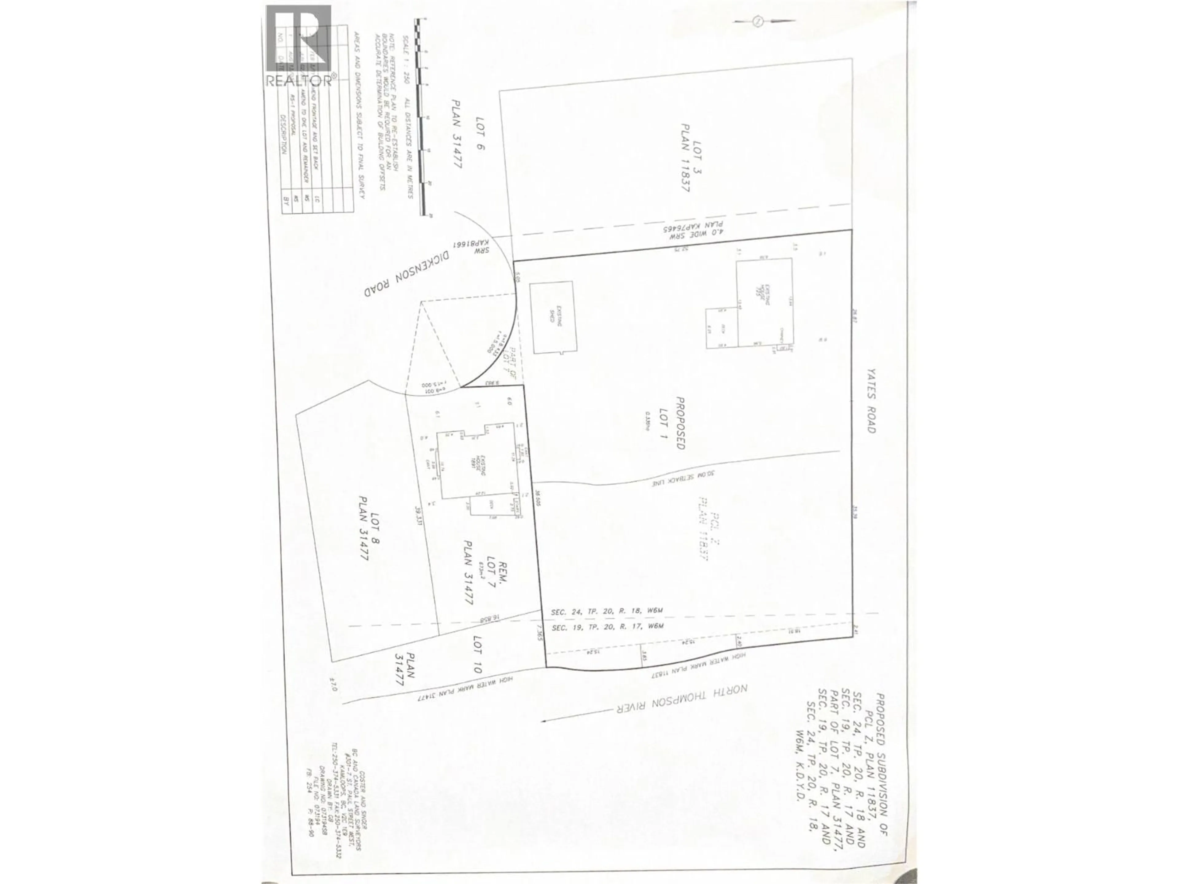 Floor plan for 725 YATES ROAD, Kamloops British Columbia V2B6E1