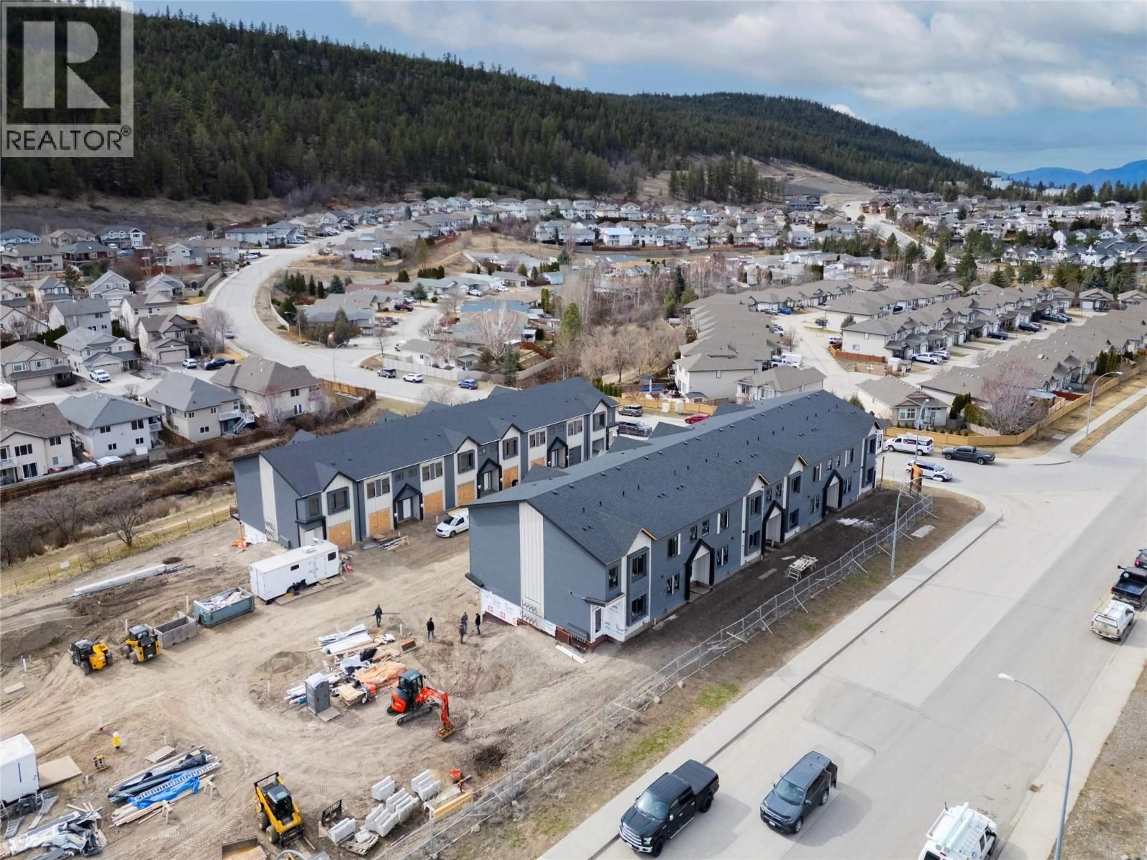 A pic from outside/outdoor area/front of a property/back of a property/a pic from drone, building for 101 - 1940 LODGEPOLE DRIVE, Kamloops British Columbia