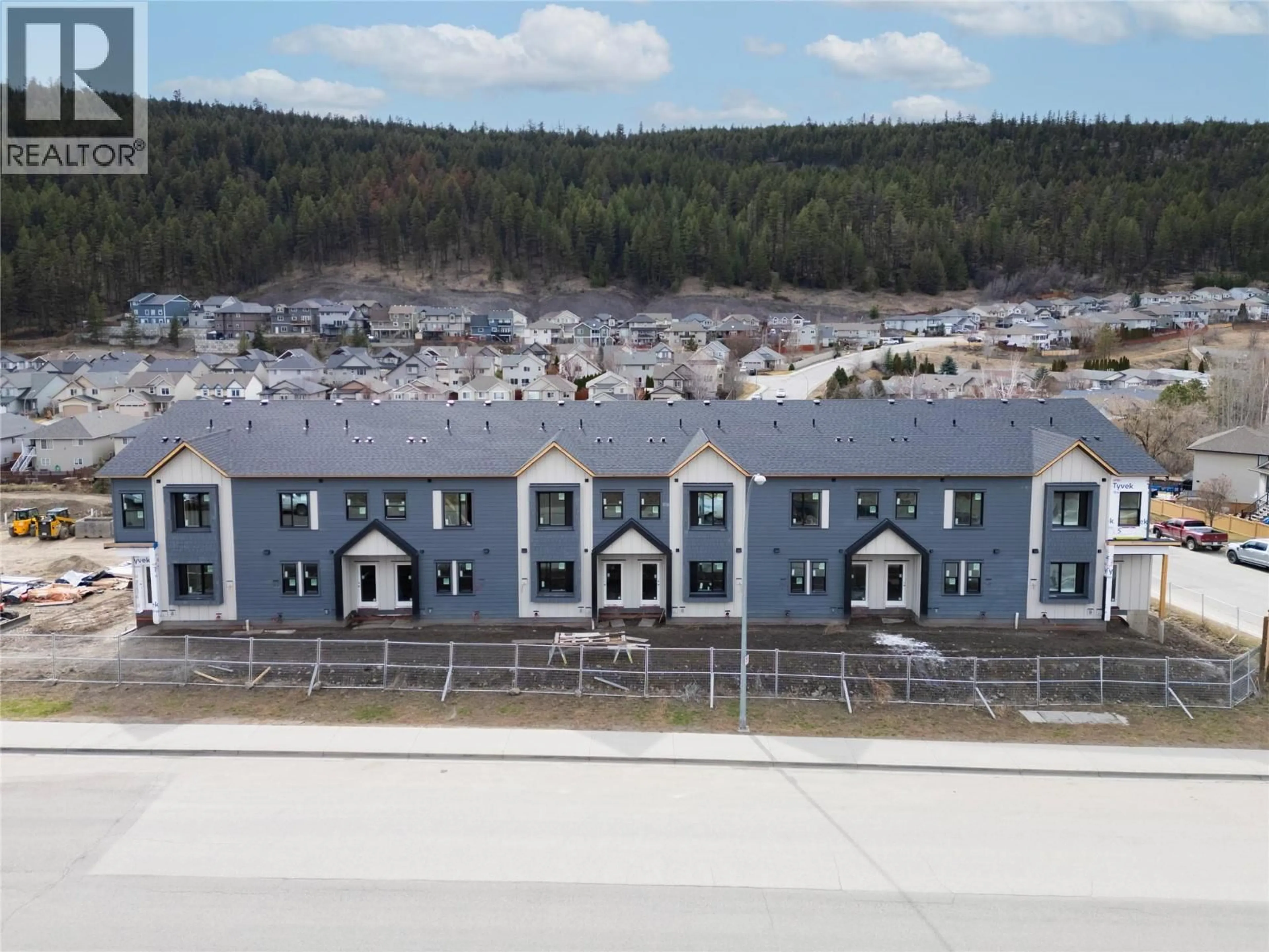 A pic from outside/outdoor area/front of a property/back of a property/a pic from drone, building for 102 - 1940 LODGEPOLE DRIVE, Kamloops British Columbia