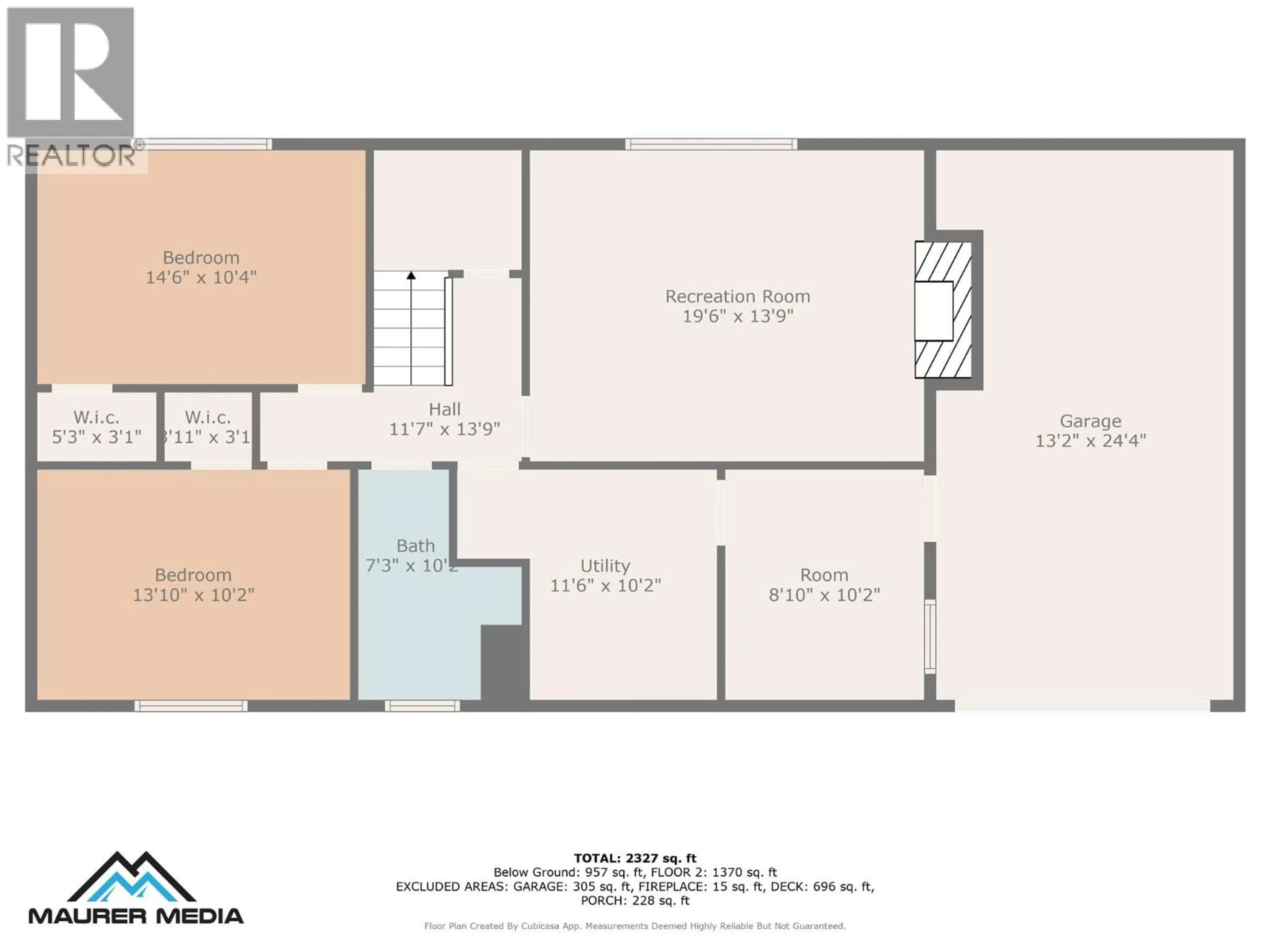 Floor plan for 5711 WHITE STREET, Summerland British Columbia V0H1Z7