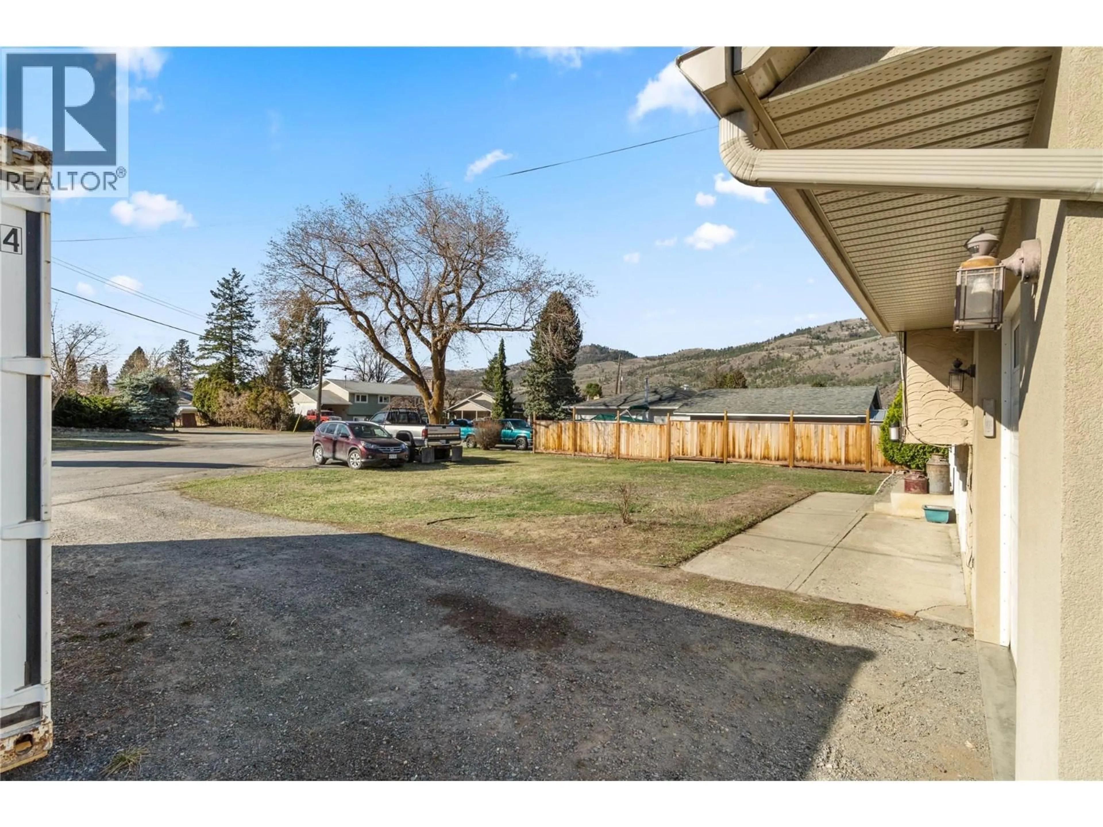 A pic from outside/outdoor area/front of a property/back of a property/a pic from drone, mountain view for 612 GORDONEL ROAD, Kamloops British Columbia V2B6P4