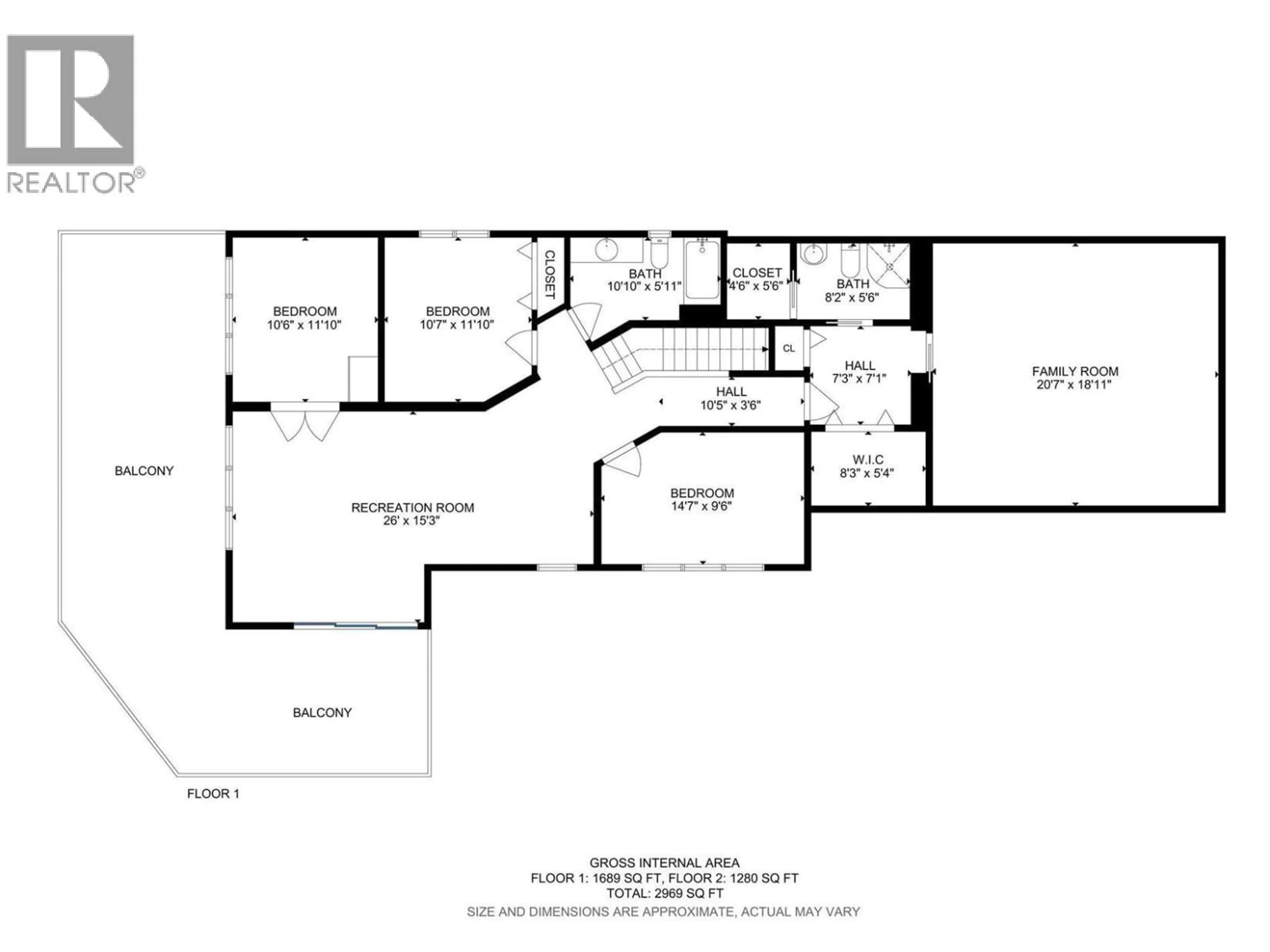 Floor plan for 16980 CORAL BEACH ROAD, Lake Country British Columbia V4V1B9
