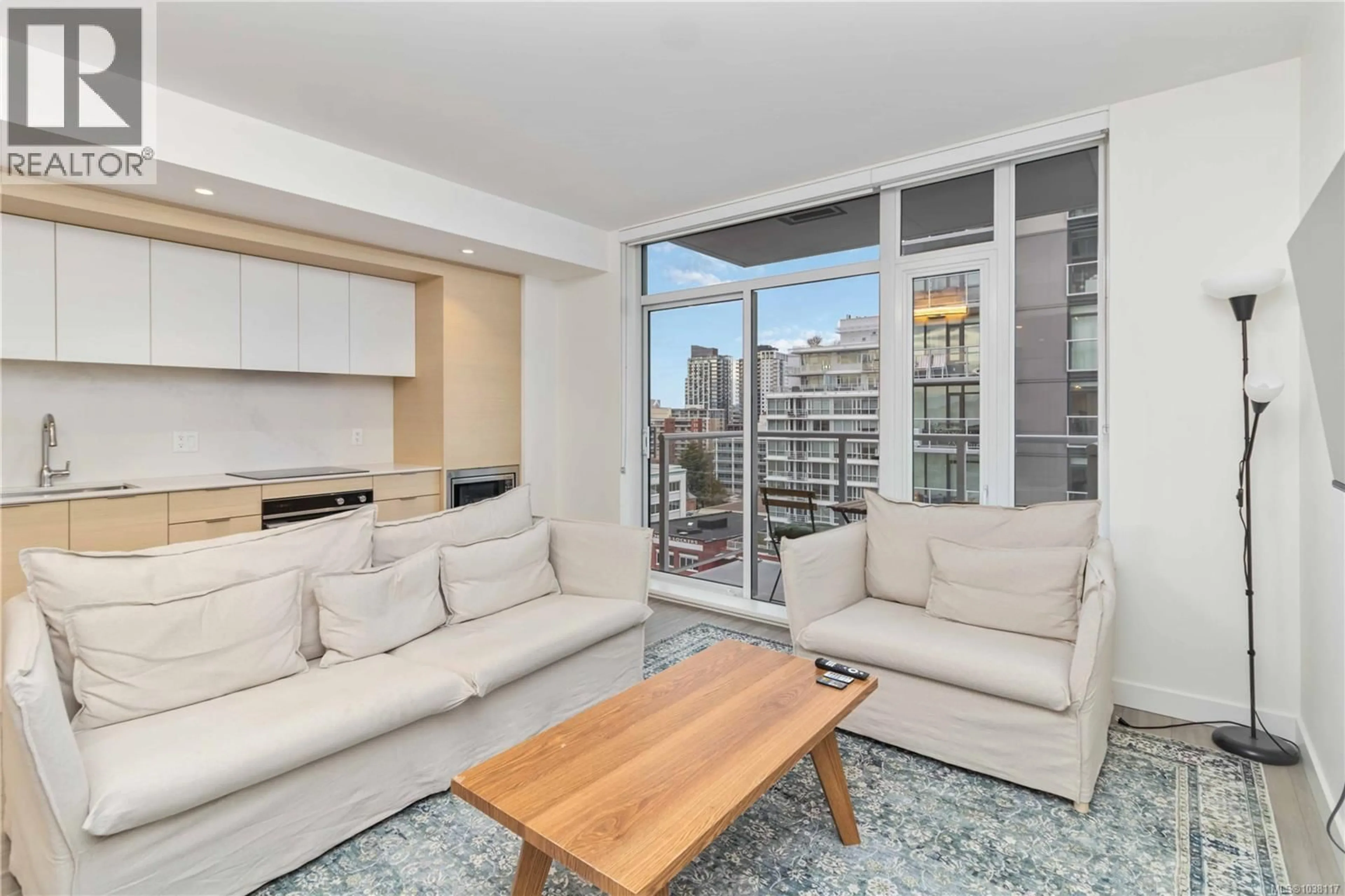 Living room with furniture, unknown for 1204 - 848 YATES STREET, Victoria British Columbia V8W0G2