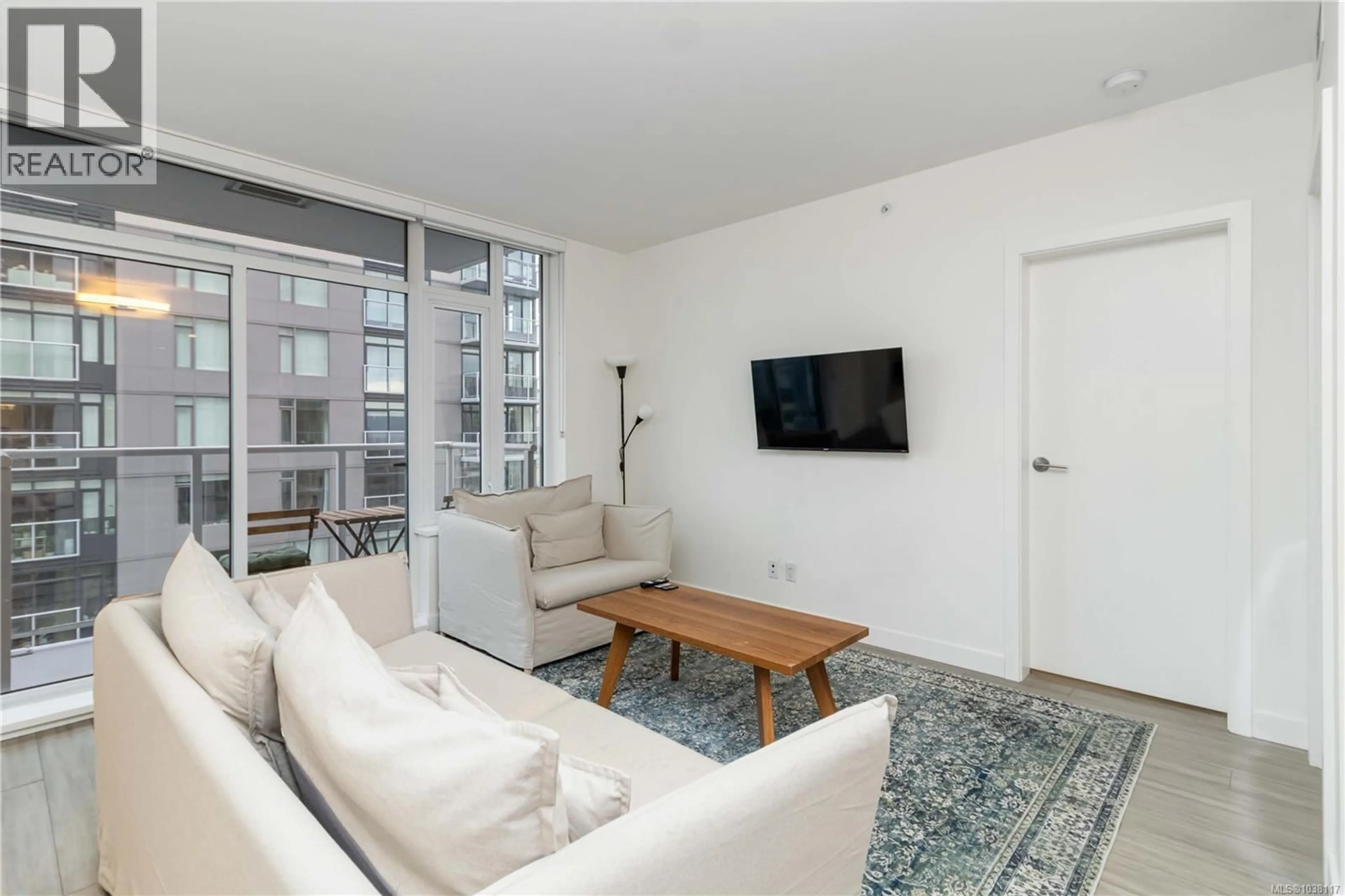 Living room with furniture, unknown for 1204 - 848 YATES STREET, Victoria British Columbia V8W0G2