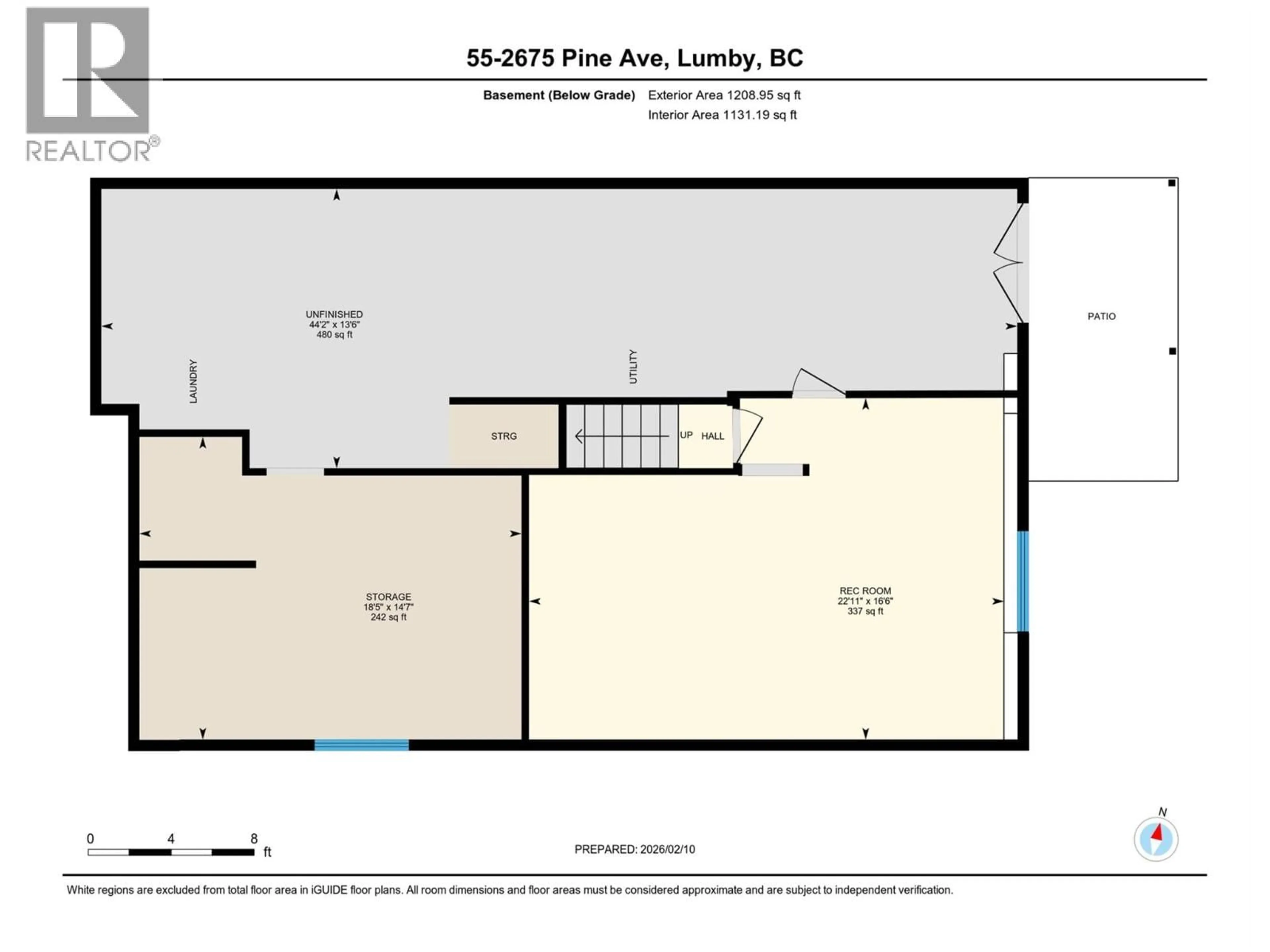 Floor plan for 55 - 2675 PINE AVENUE, Lumby British Columbia V0E2G5