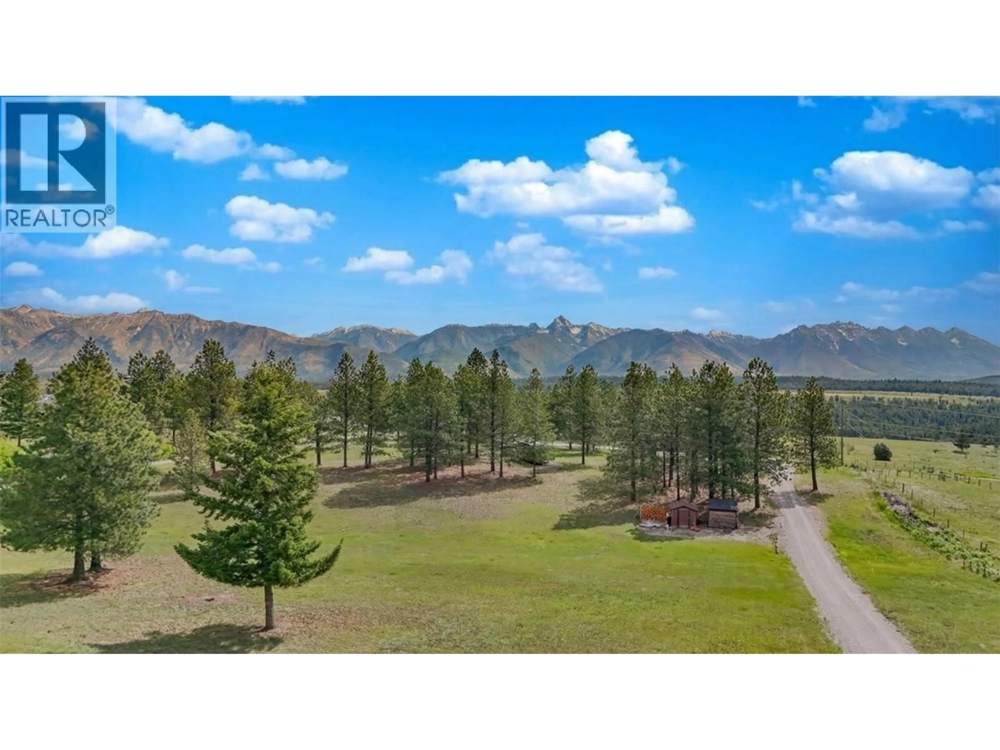 A pic from outside/outdoor area/front of a property/back of a property/a pic from drone, mountain view for 9693 CLEARVIEW ROAD, Cranbrook British Columbia V1C7E2