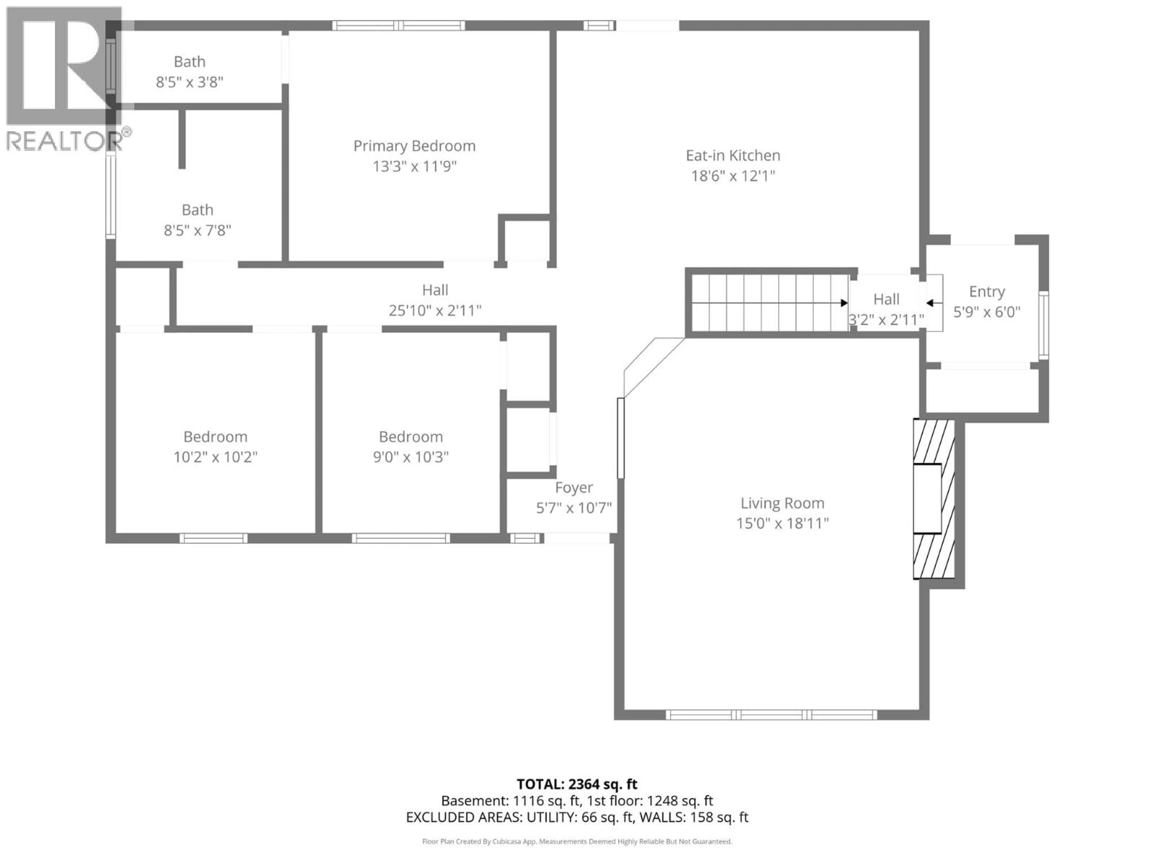 Floor plan for 1591 11TH AVENUE, Fernie British Columbia V0B1M0