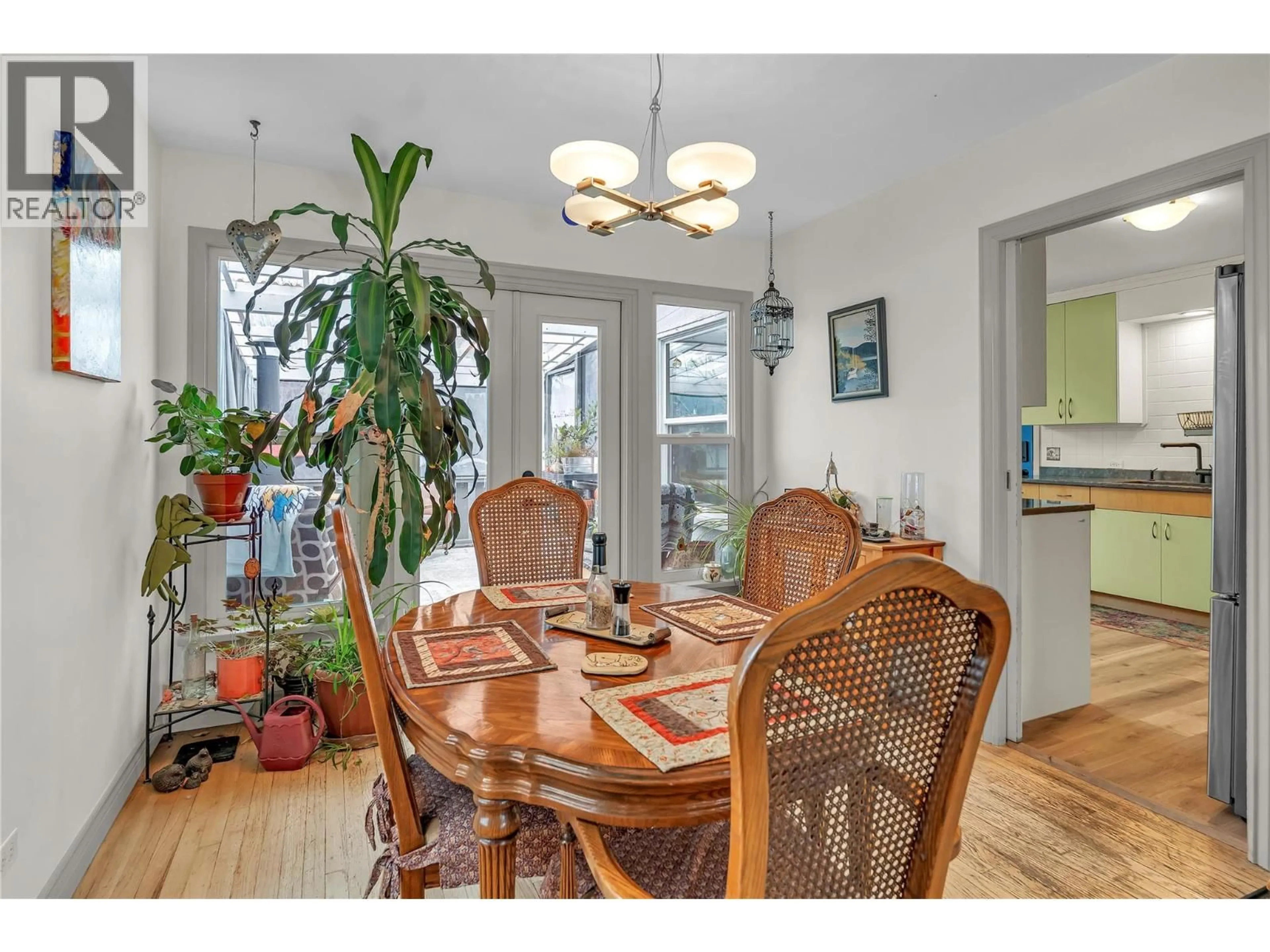 Dining room, wood/laminate floor for 10919 ACLAND STREET, Summerland British Columbia V0H1Z0