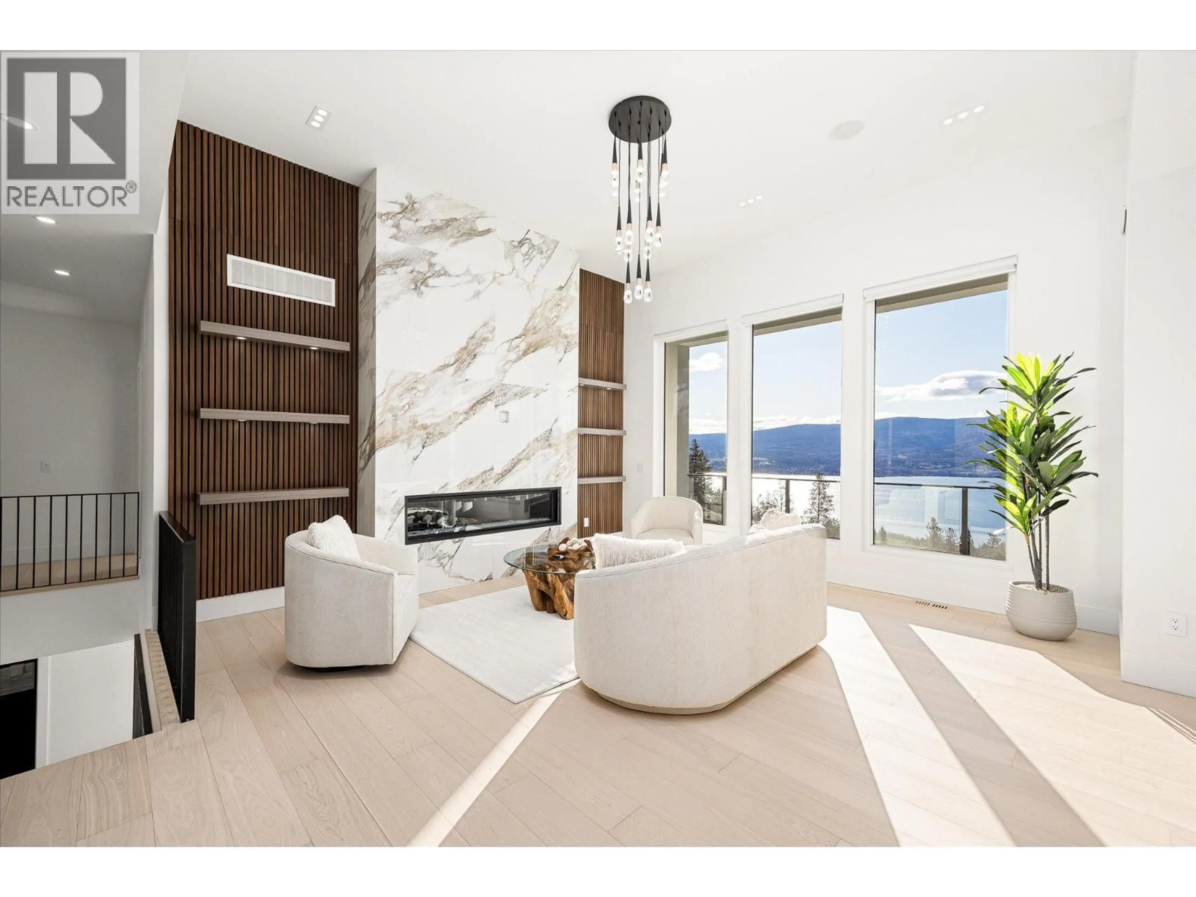 Living room with furniture, ceramic/tile floor for 1343 VINEYARD DRIVE, West Kelowna British Columbia V4T0E9