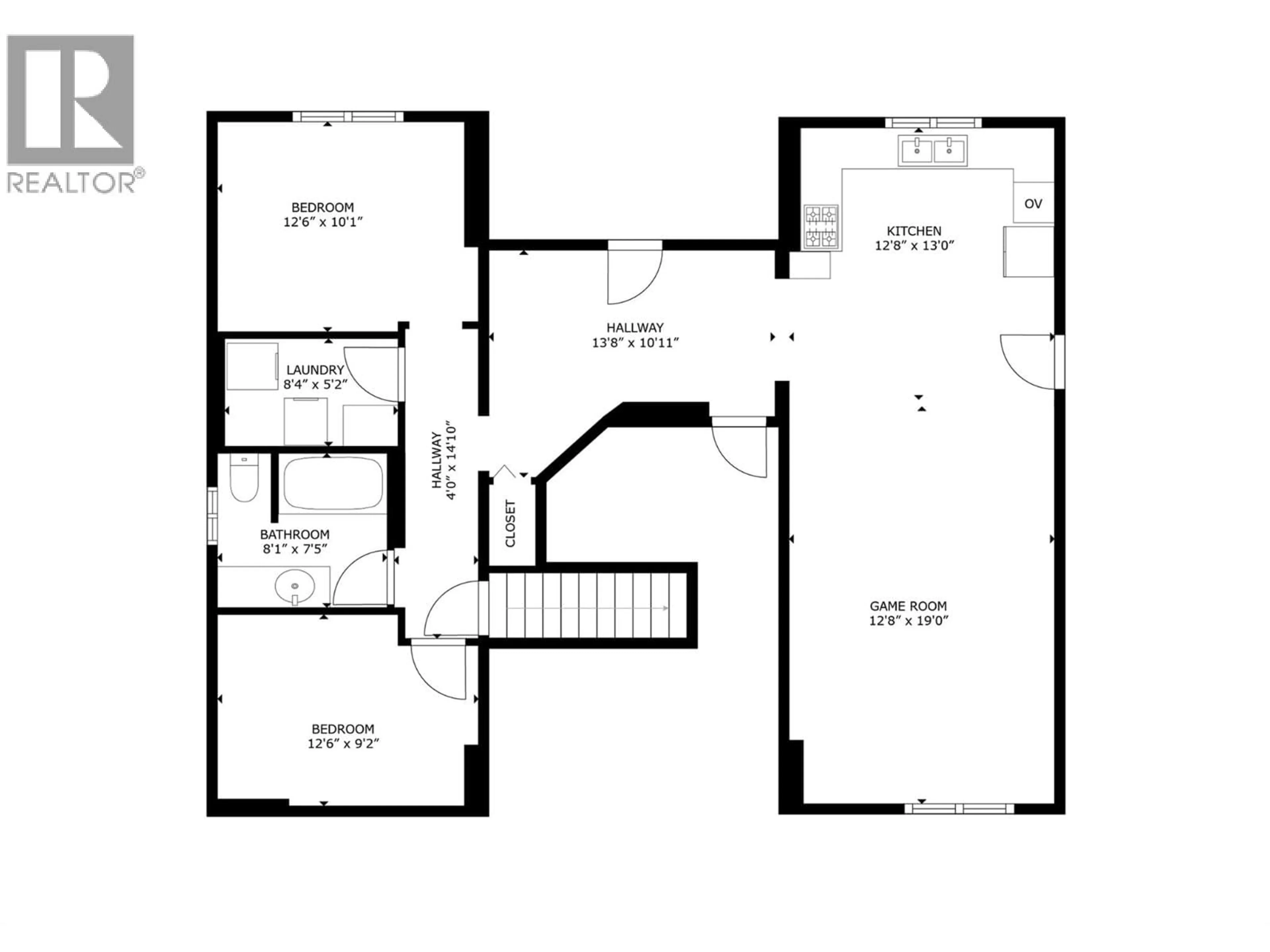 Floor plan for 1270 HOUGHTON ROAD, Kelowna British Columbia V1X2C9