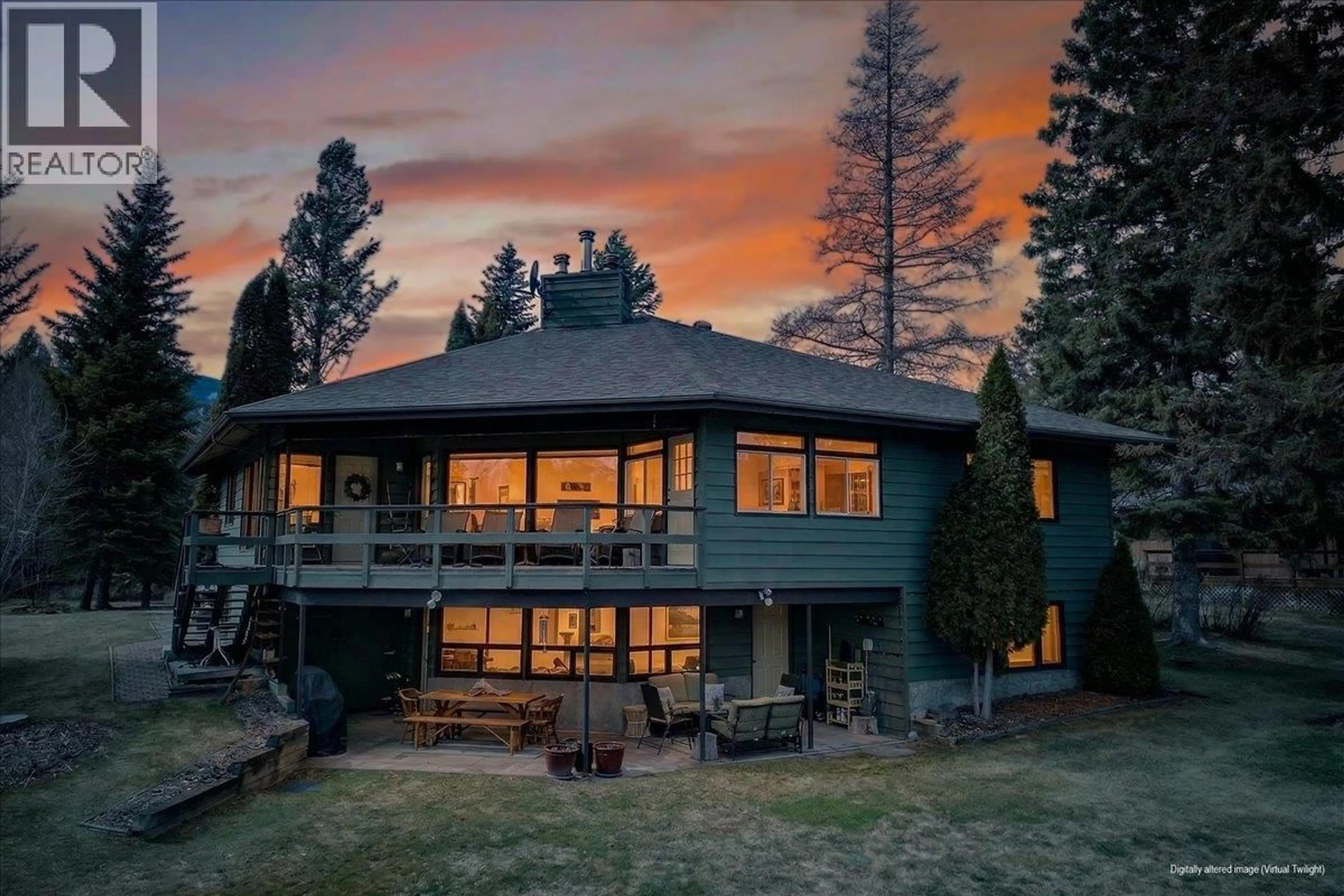 A pic from outside/outdoor area/front of a property/back of a property/a pic from drone, unknown for 2376 RUAULT ROAD, Invermere British Columbia V0A1K4