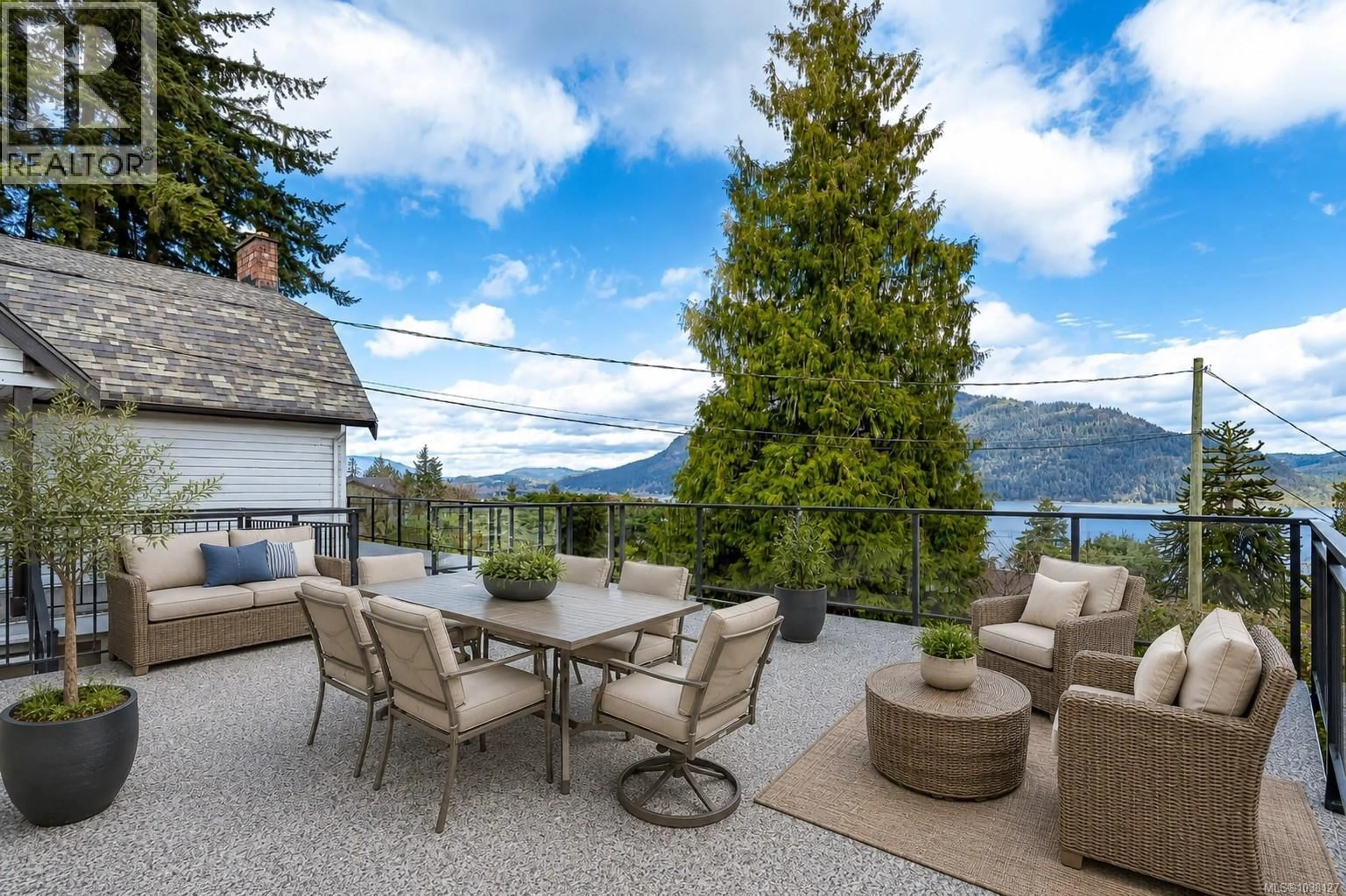 Patio, water/lake/river/ocean view for 1766 PRITCHARD ROAD, Cowichan Bay British Columbia V0R1N1