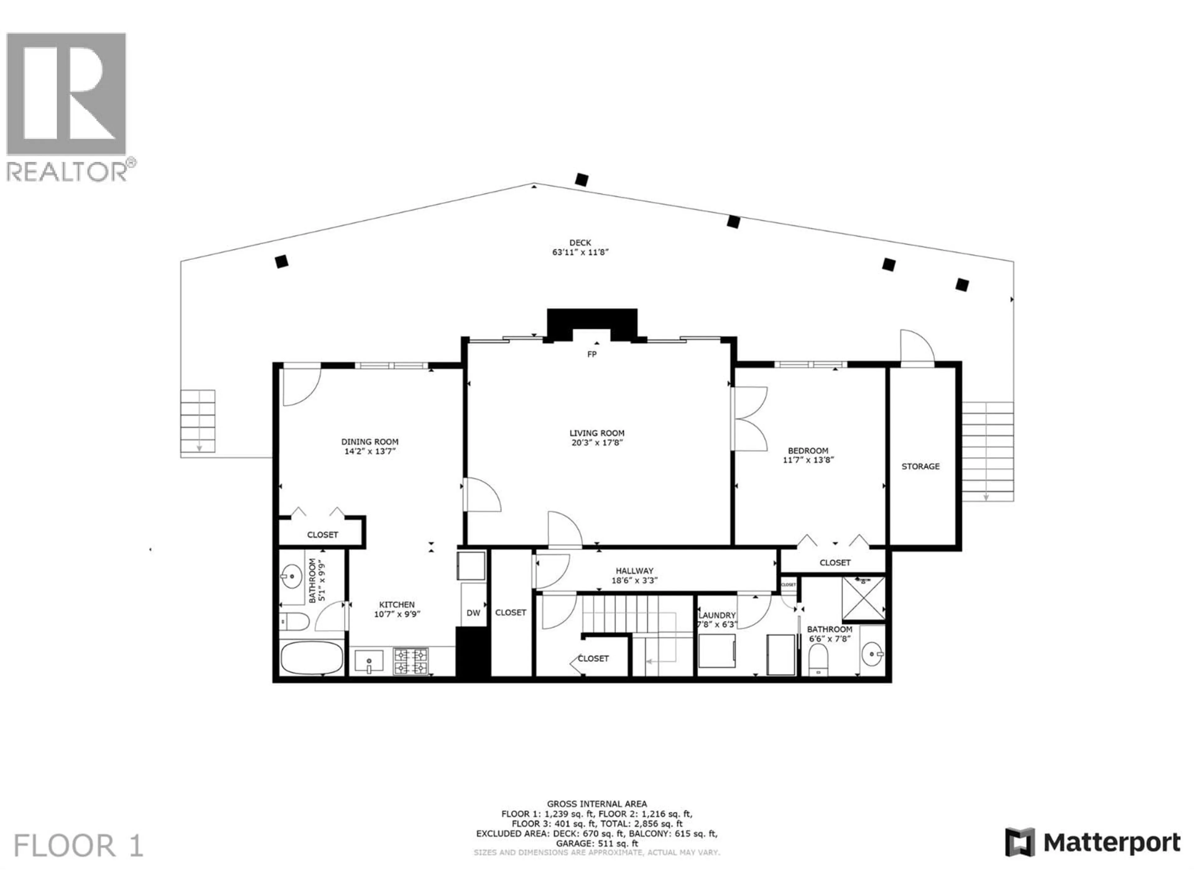 Floor plan for 8617 FITZMAURICE DRIVE, Coldstream British Columbia V1B1X4