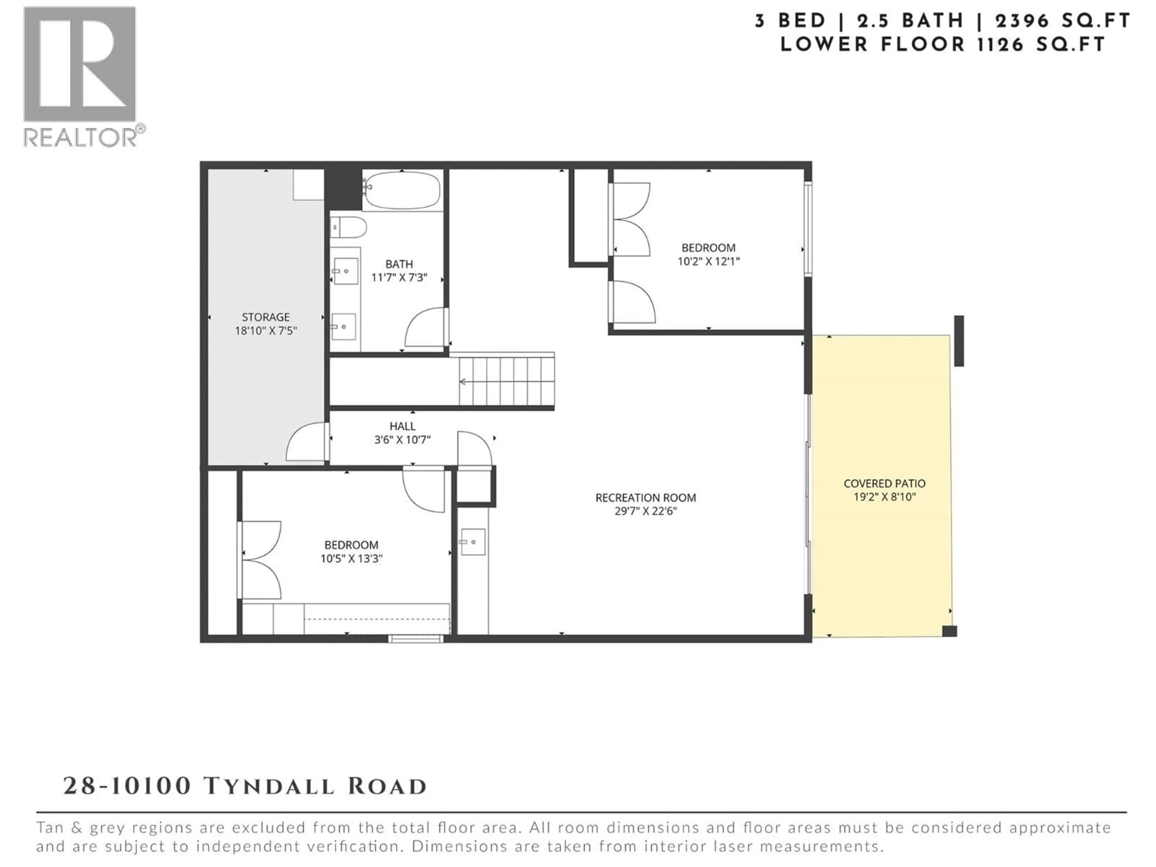 Floor plan for 28 - 10100 TYNDALL ROAD, Lake Country British Columbia V4V0A9