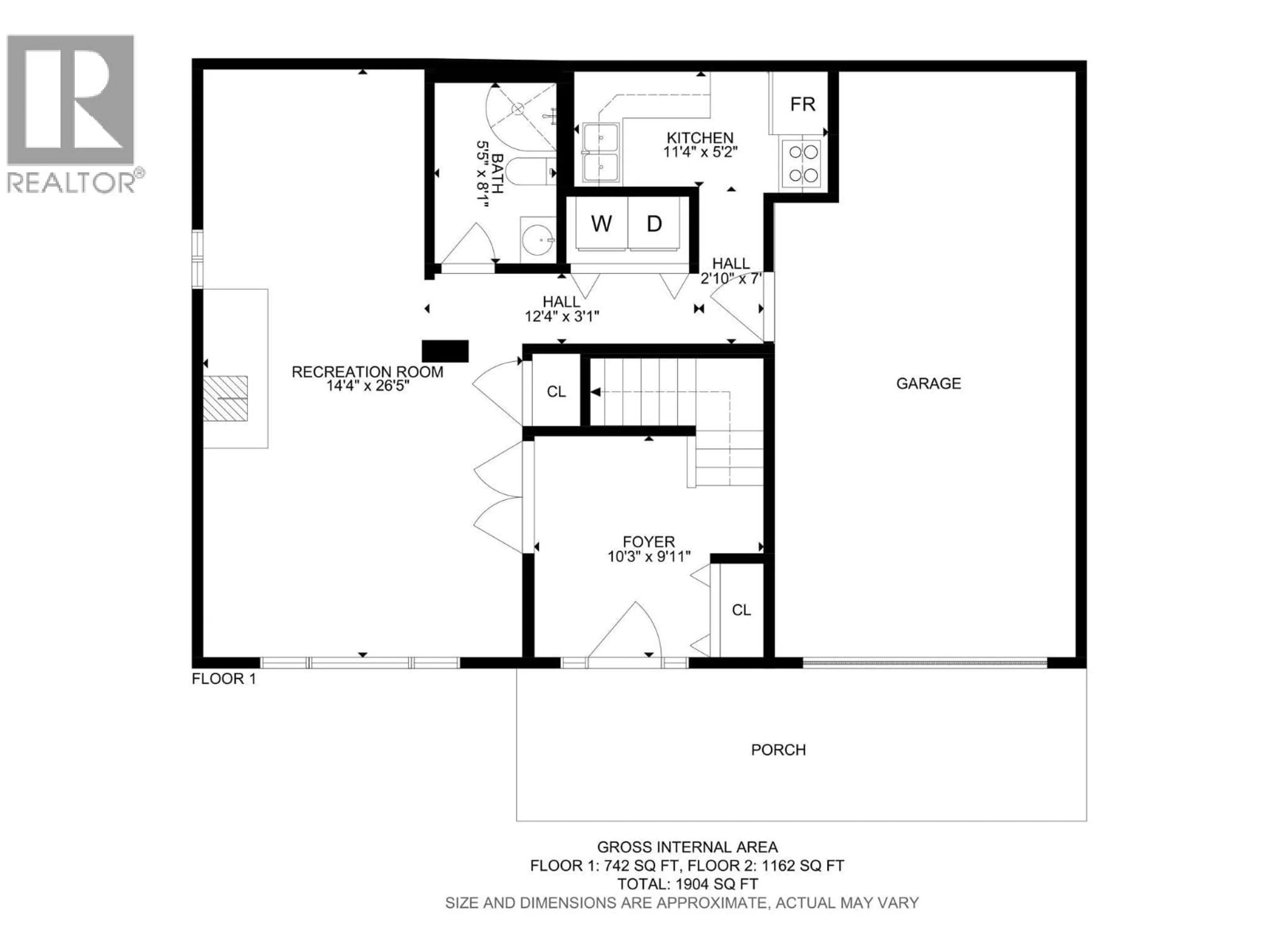 Floor plan for 2048 SHAMROCK DRIVE, West Kelowna British Columbia V4T1T8