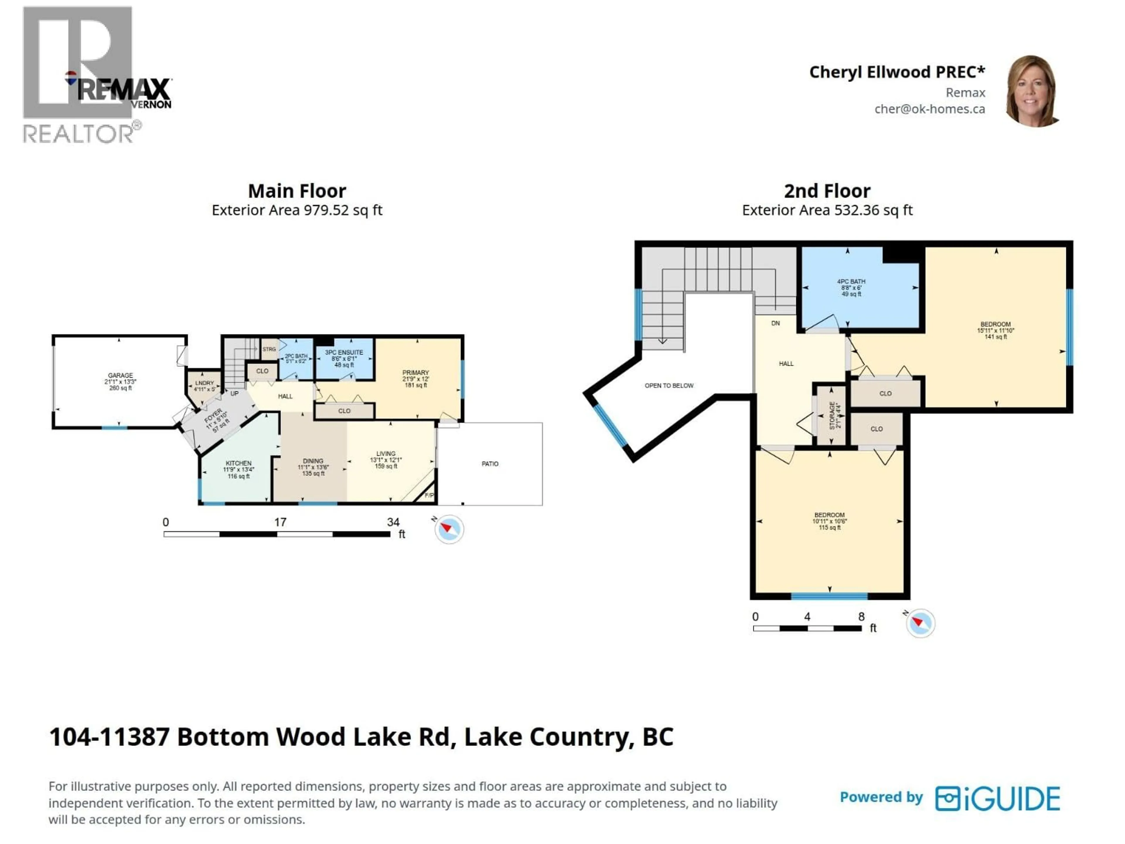 Floor plan for 104 - 11387 BOTTOM WOOD LAKE ROAD, Lake Country British Columbia V4V2L4