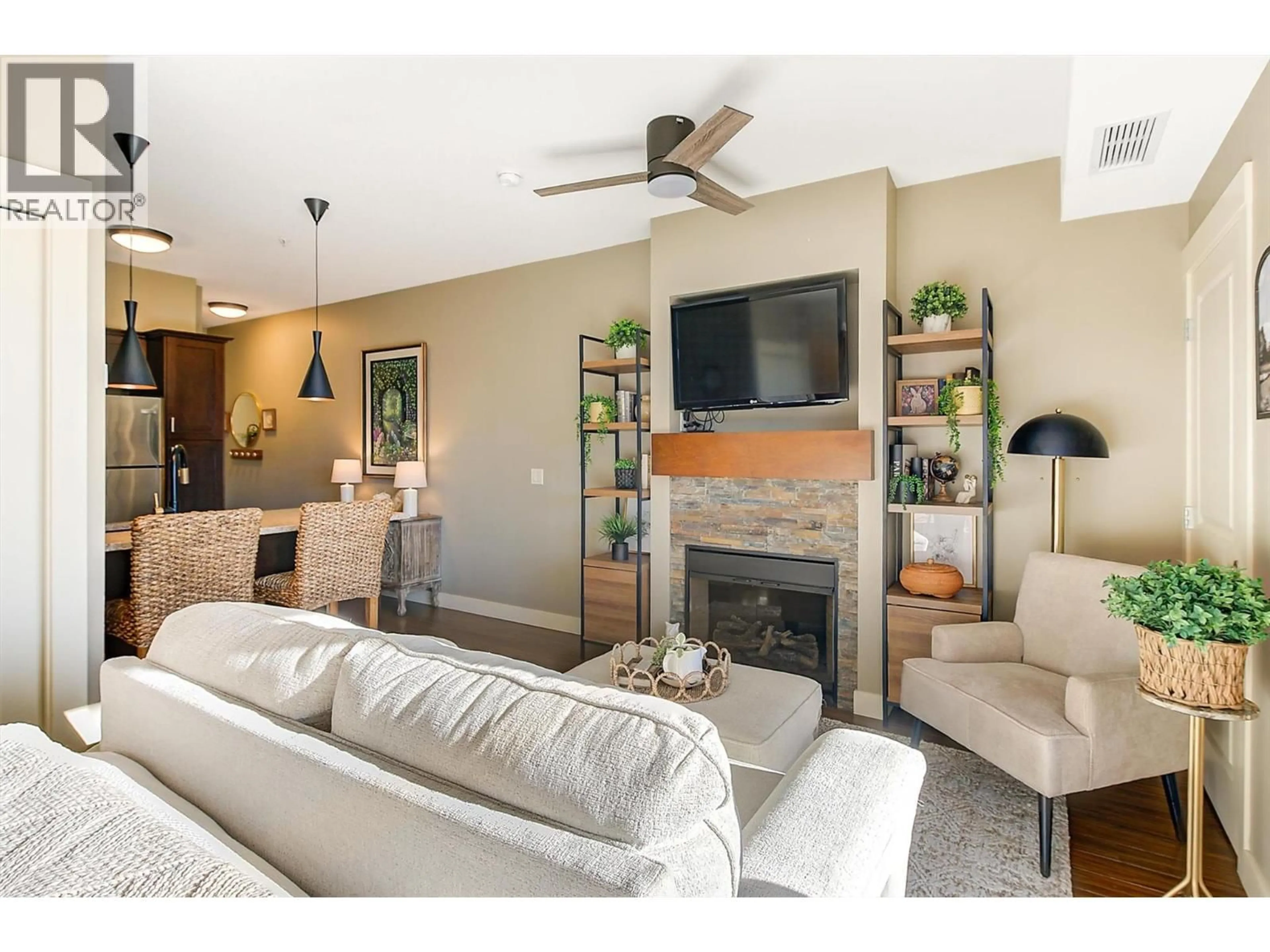 Living room with furniture, unknown for 201 - 3521 CARRINGTON ROAD, West Kelowna British Columbia V4T2E6