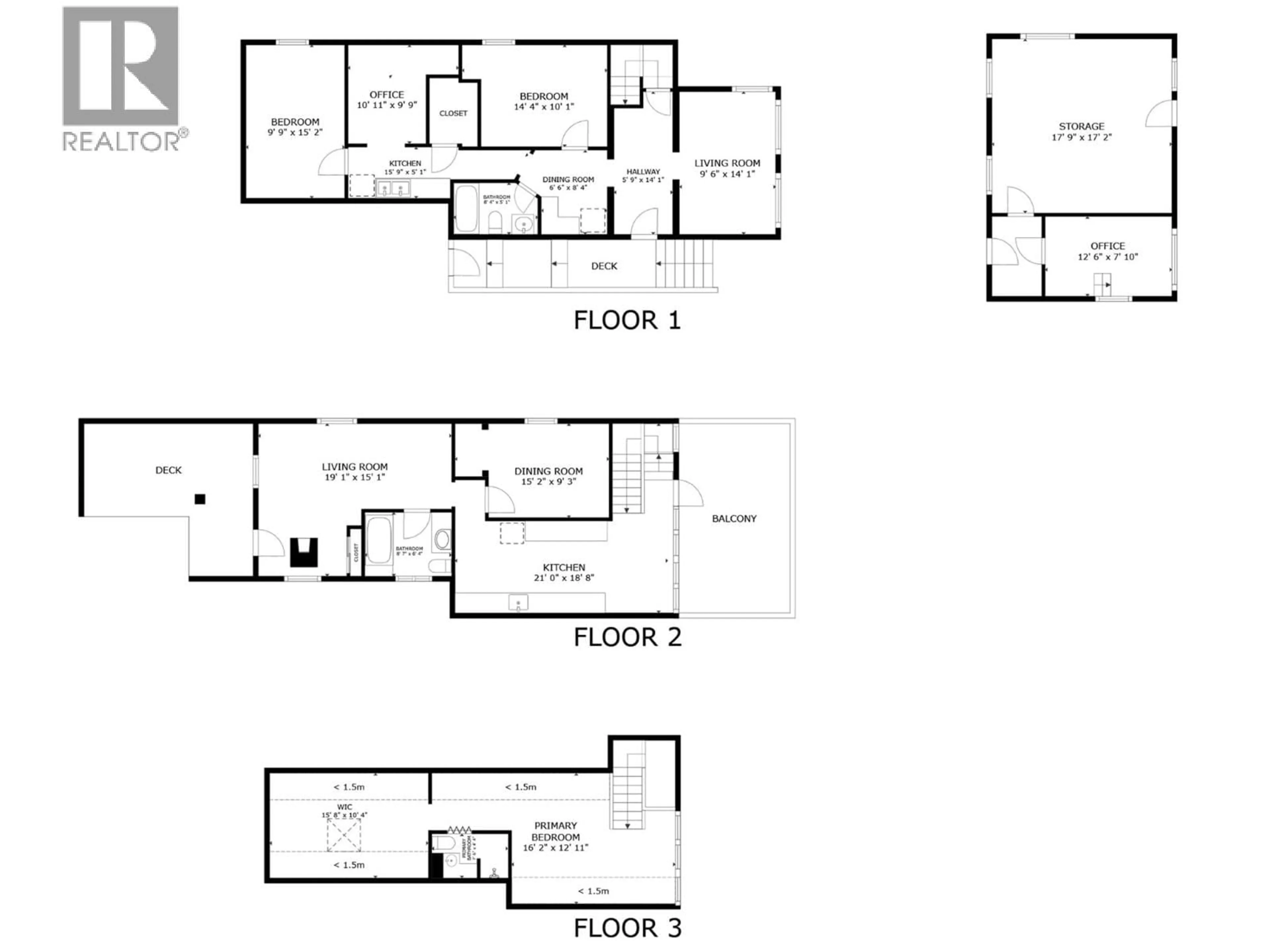 Floor plan for 519 CARBONATE STREET, Nelson British Columbia V1L4P4