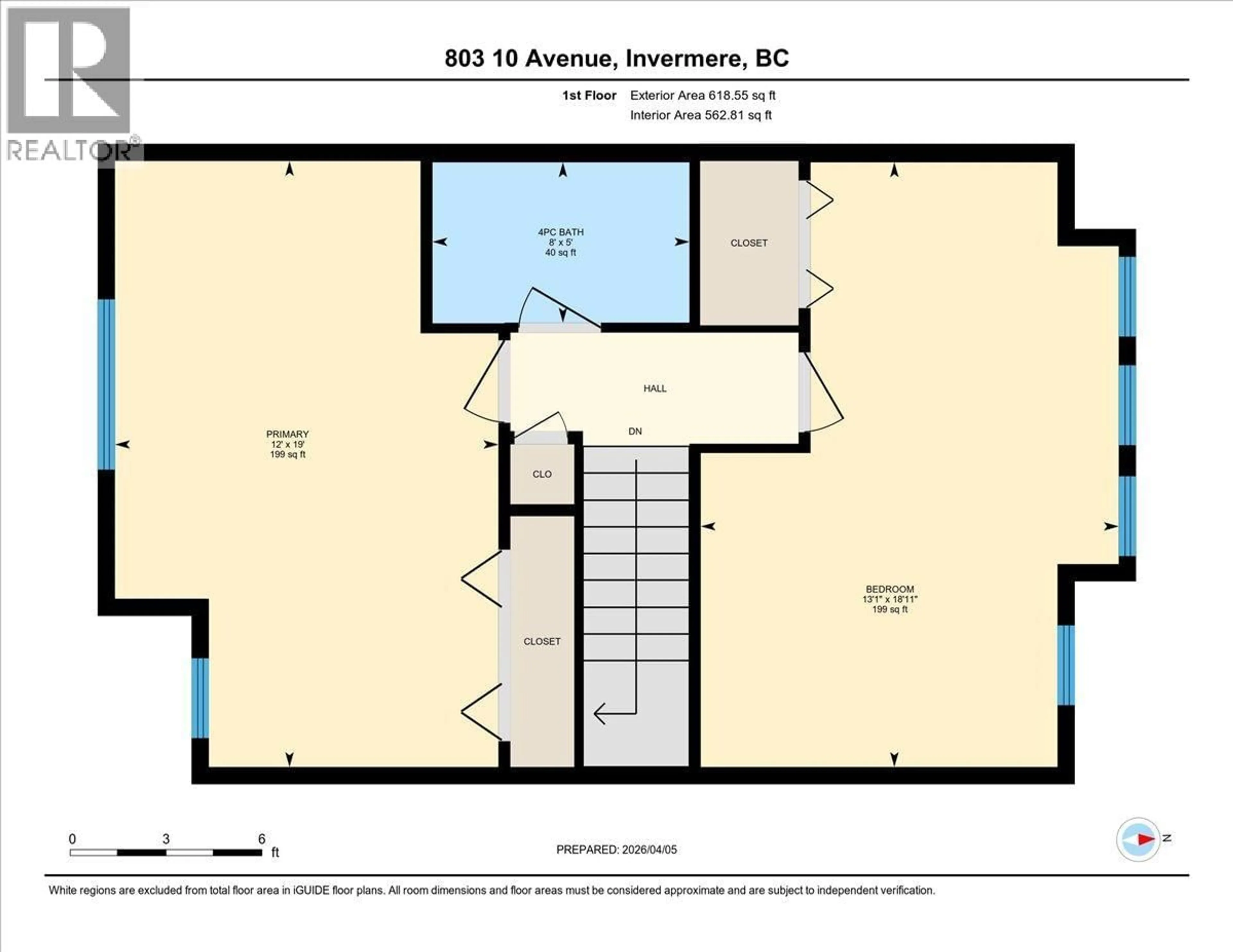 Floor plan for 803 10TH AVENUE, Invermere British Columbia V0A1K0