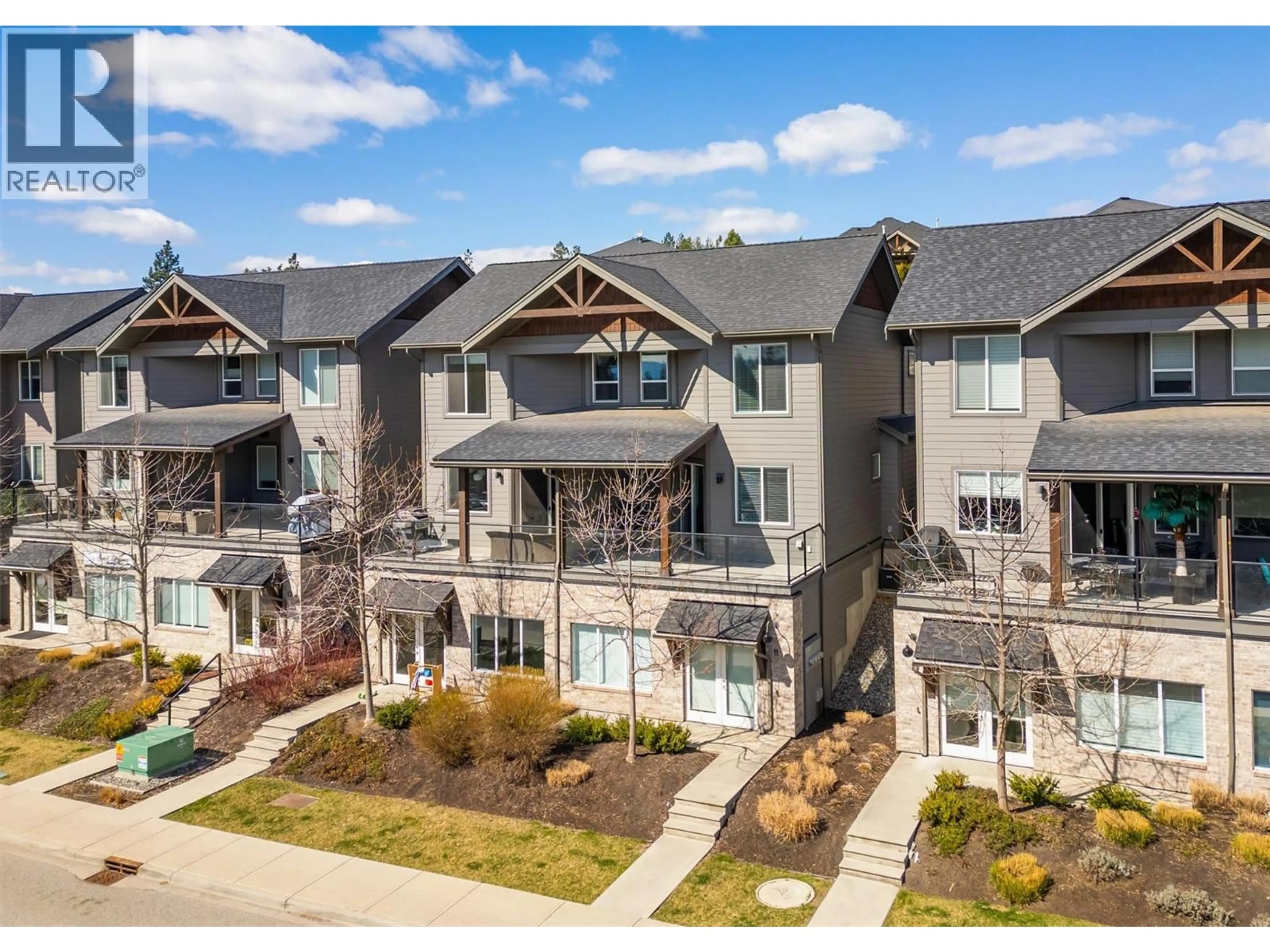 A pic from outside/outdoor area/front of a property/back of a property/a pic from drone, unknown for 11 - 12840 STILLWATER COURT, Lake Country British Columbia V4V2N1