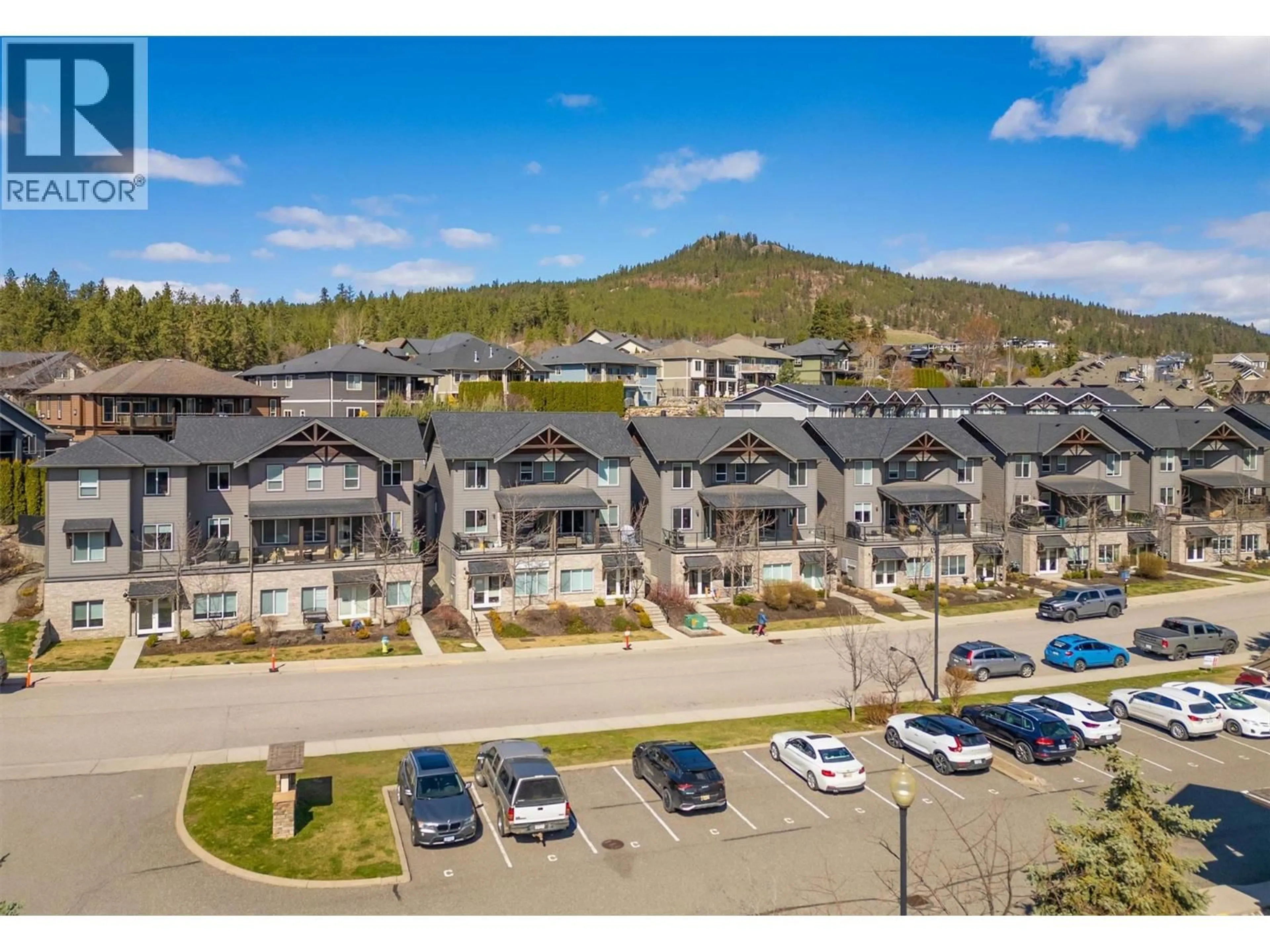 A pic from outside/outdoor area/front of a property/back of a property/a pic from drone, mountain view for 11 - 12840 STILLWATER COURT, Lake Country British Columbia V4V2N1