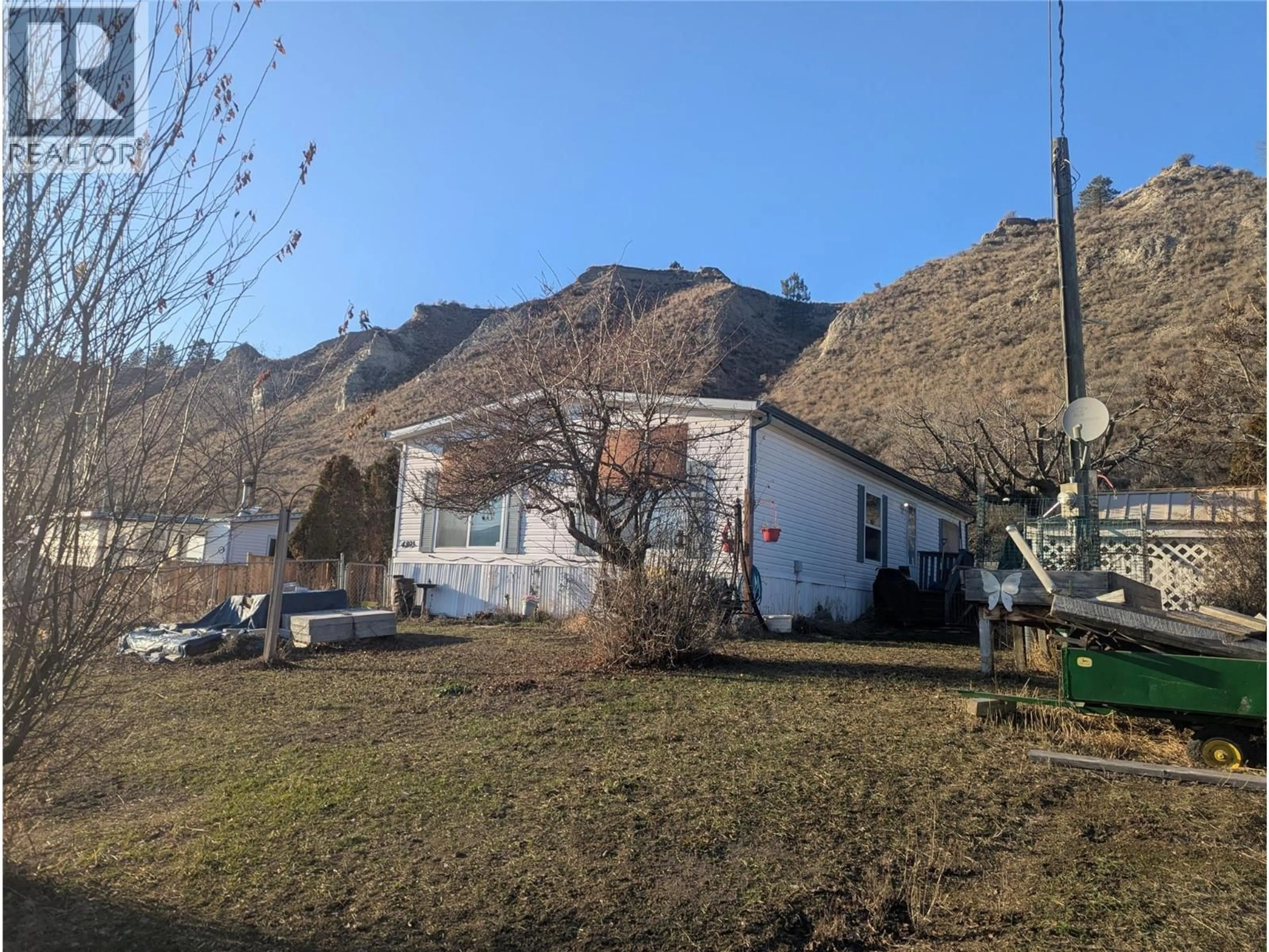 A pic from outside/outdoor area/front of a property/back of a property/a pic from drone, mountain view for 4893 GERELLA ROAD, Pritchard British Columbia V0E2P0