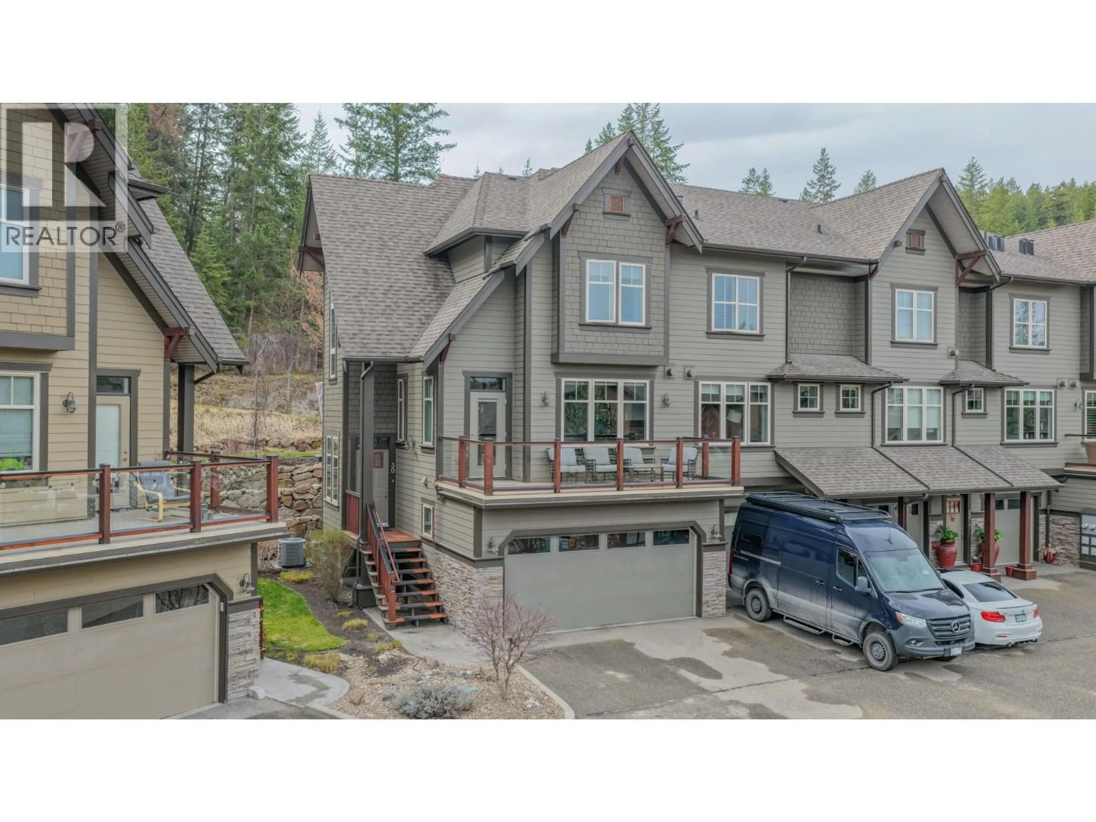 A pic from outside/outdoor area/front of a property/back of a property/a pic from drone, unknown for 30 - 333 LONGSPOON DRIVE, Vernon British Columbia V1H2L1