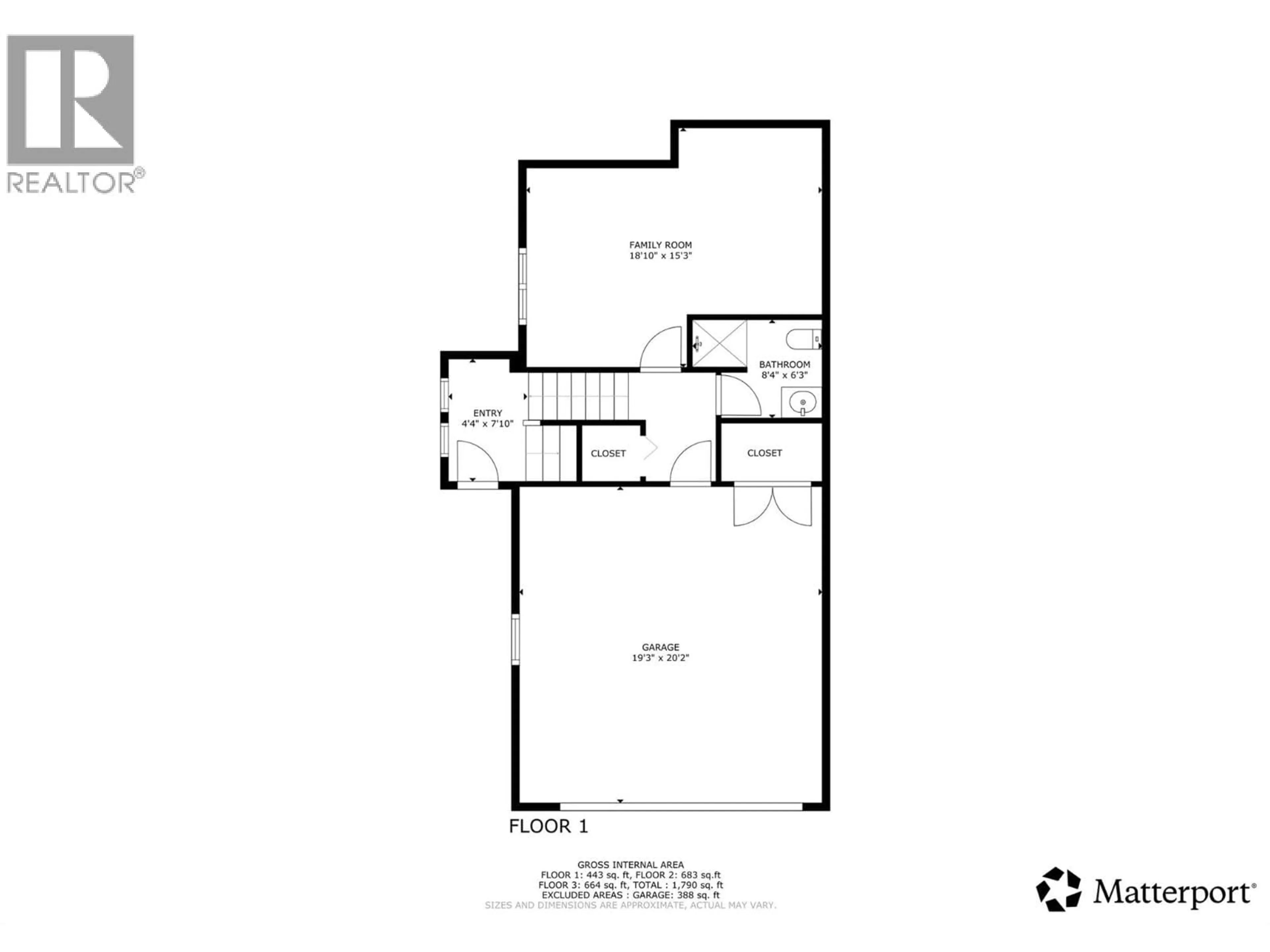 Floor plan for 30 - 333 LONGSPOON DRIVE, Vernon British Columbia V1H2L1