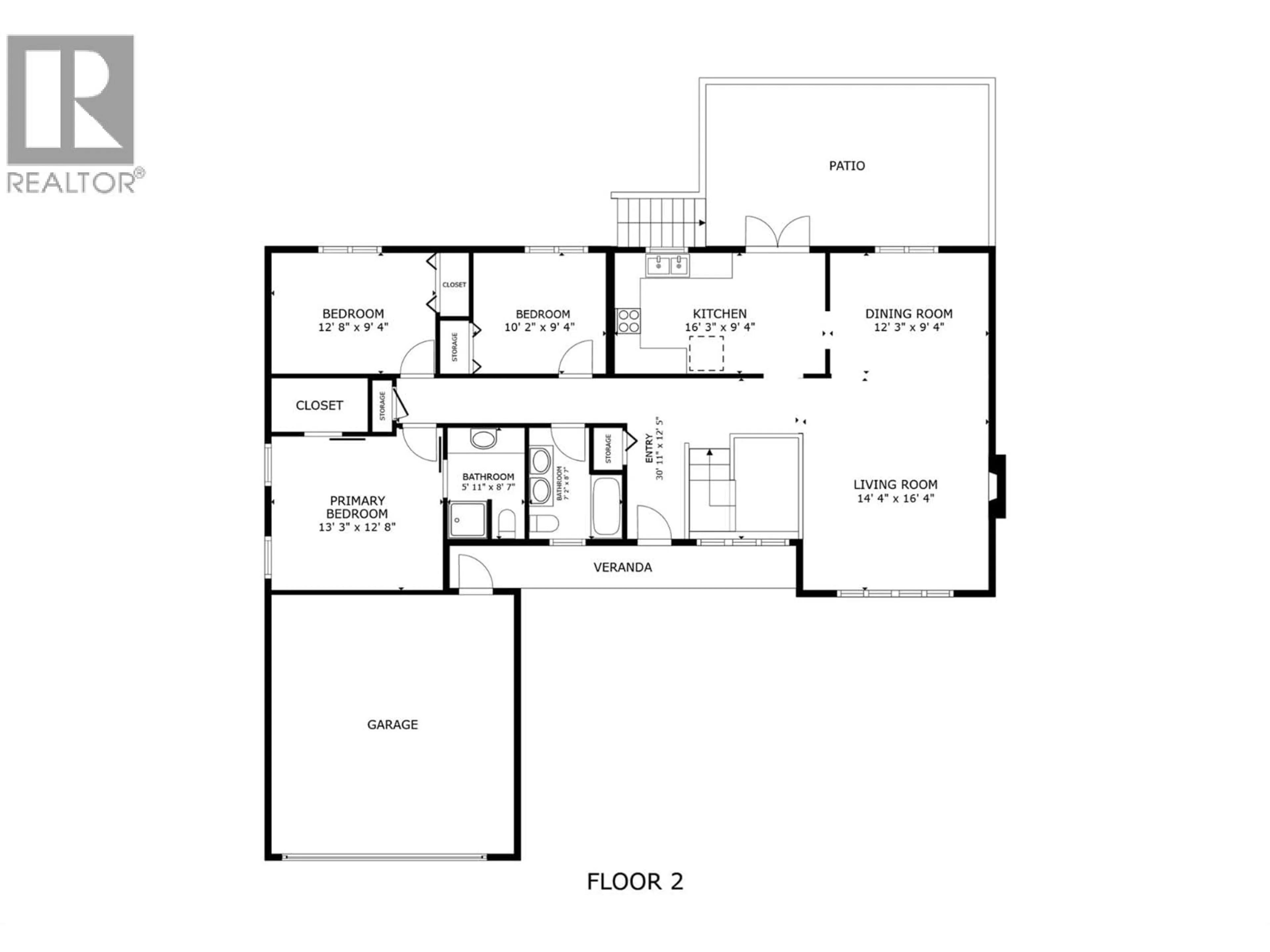 Floor plan for 2418 FAIRHALL ROAD, Kelowna British Columbia V1W2W2