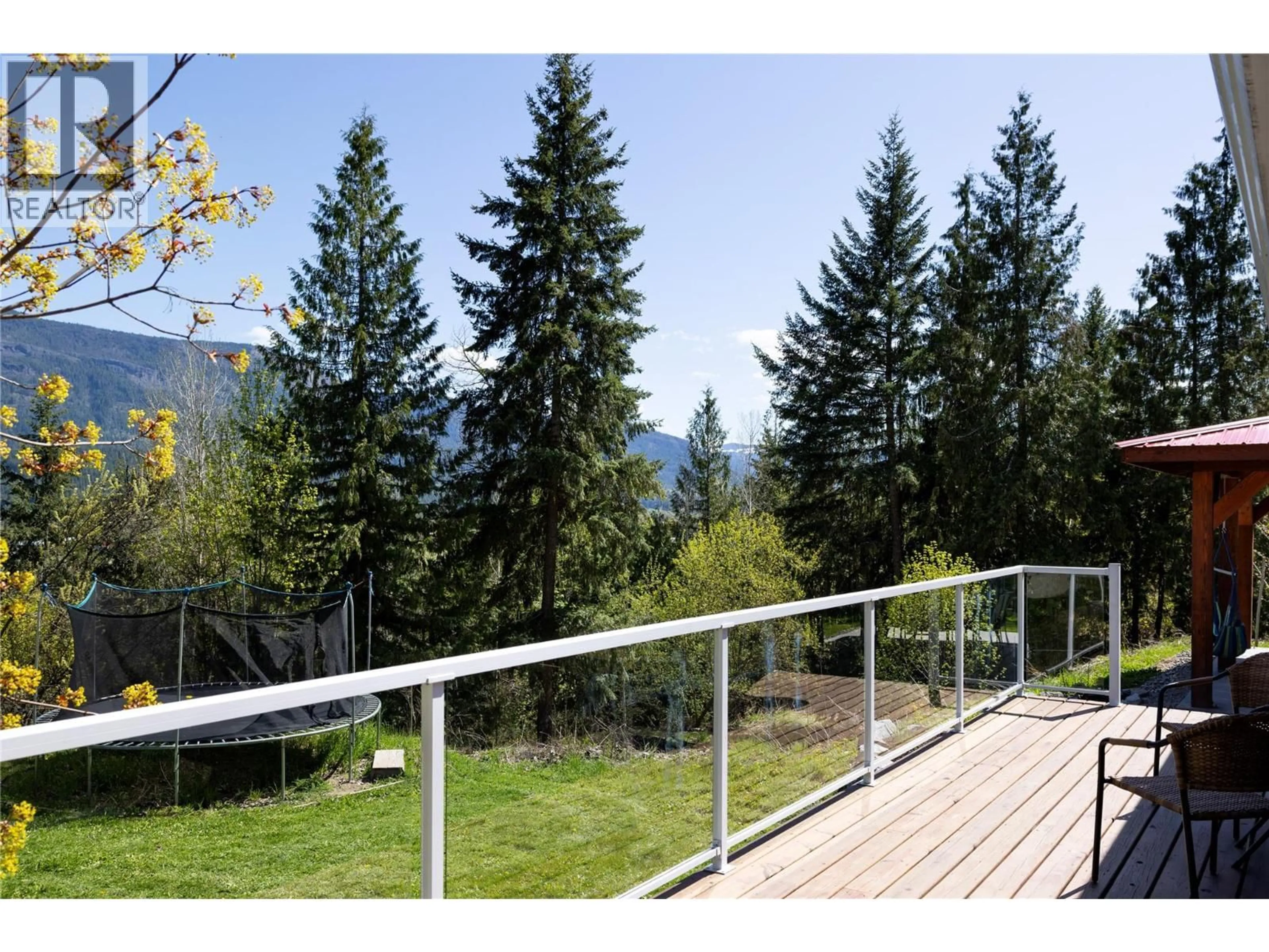 Patio, forest/trees view for 6740 HIGHWAY 97A HIGHWAY, Grindrod British Columbia V0E1Y0