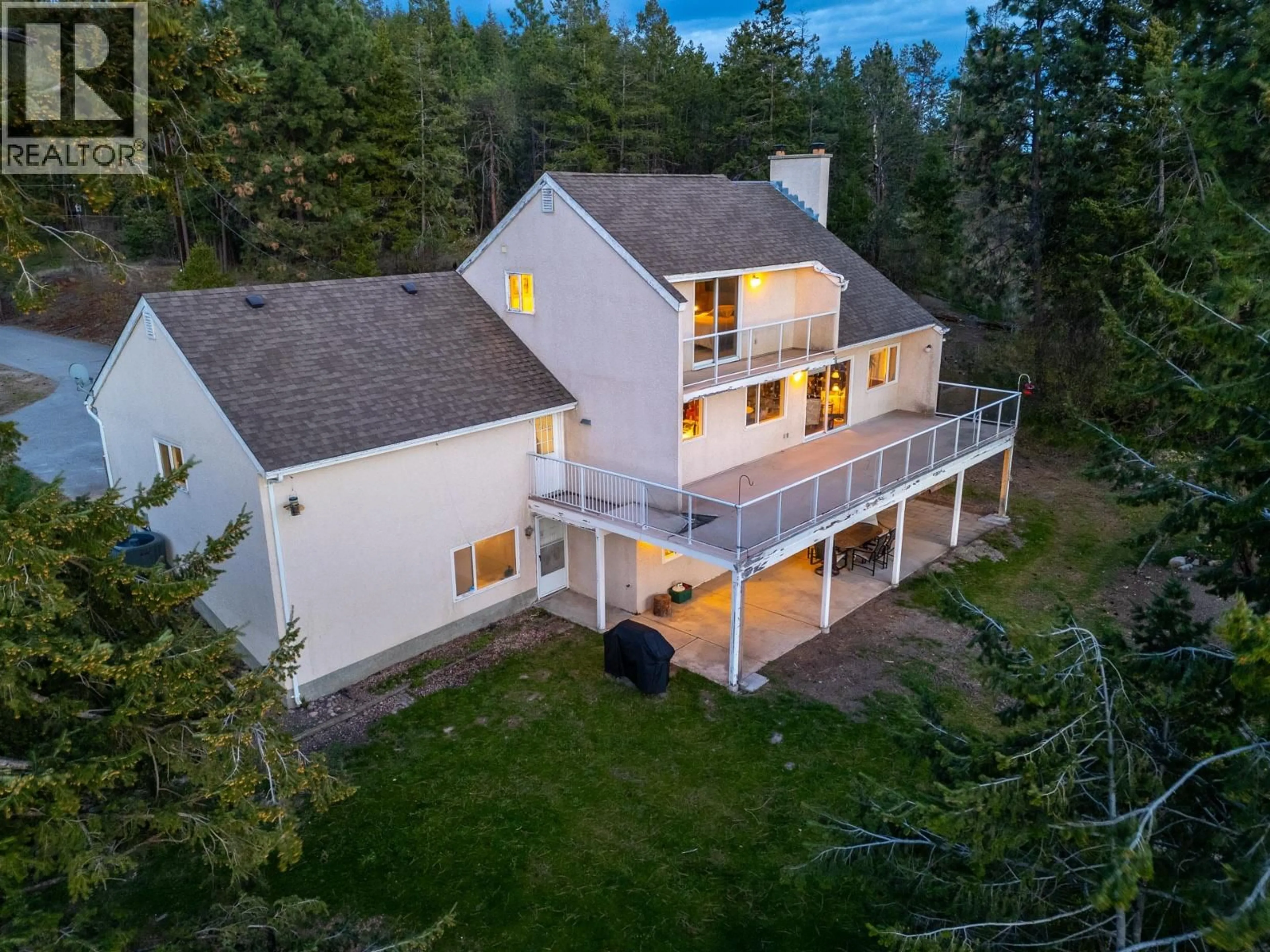 A pic from outside/outdoor area/front of a property/back of a property/a pic from drone, unknown for 15524 BARKLEY ROAD, Lake Country British Columbia V4V1B4