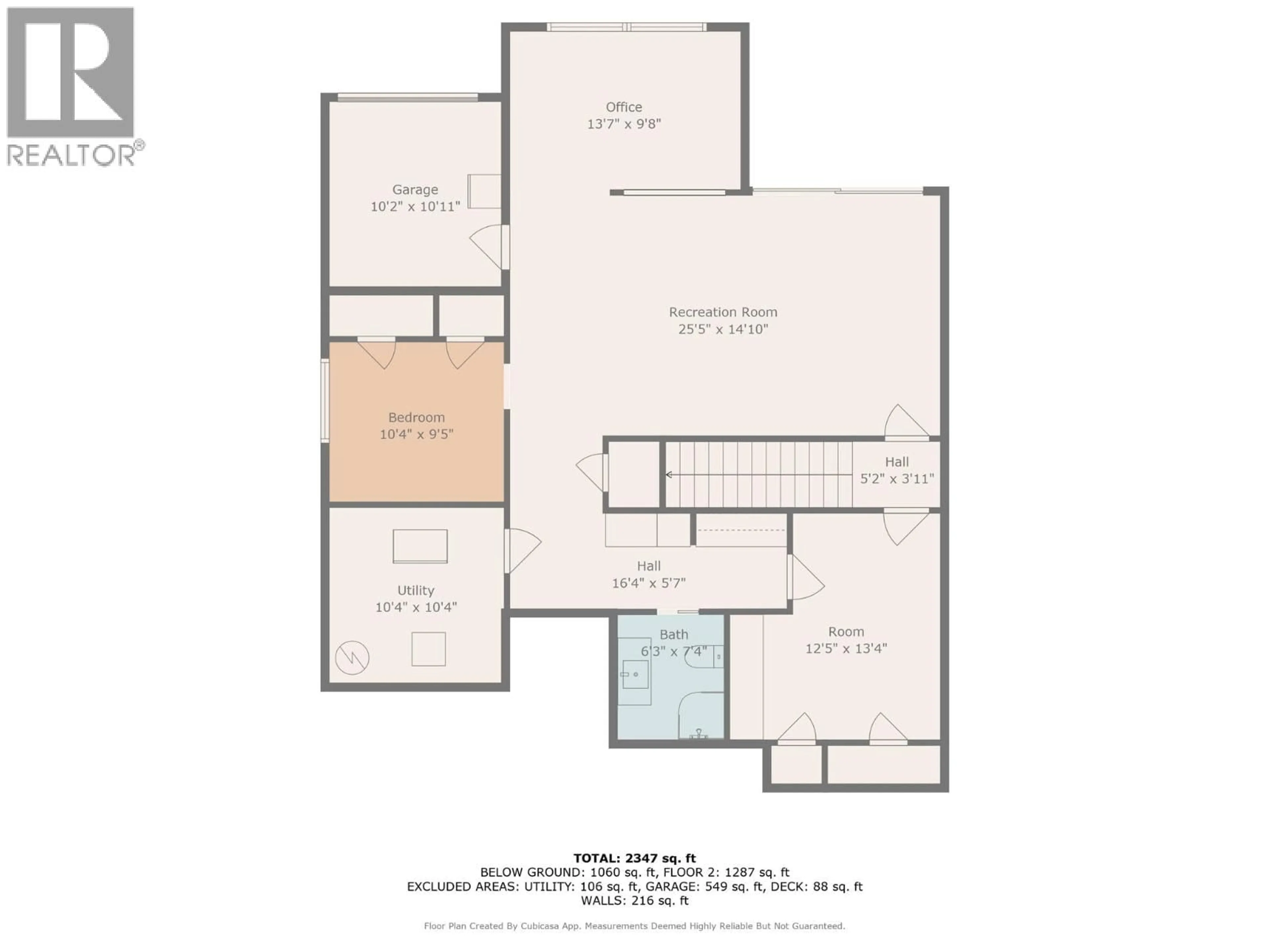 Floor plan for 233 BOULDER CREEK, Cranbrook British Columbia V1C0B4
