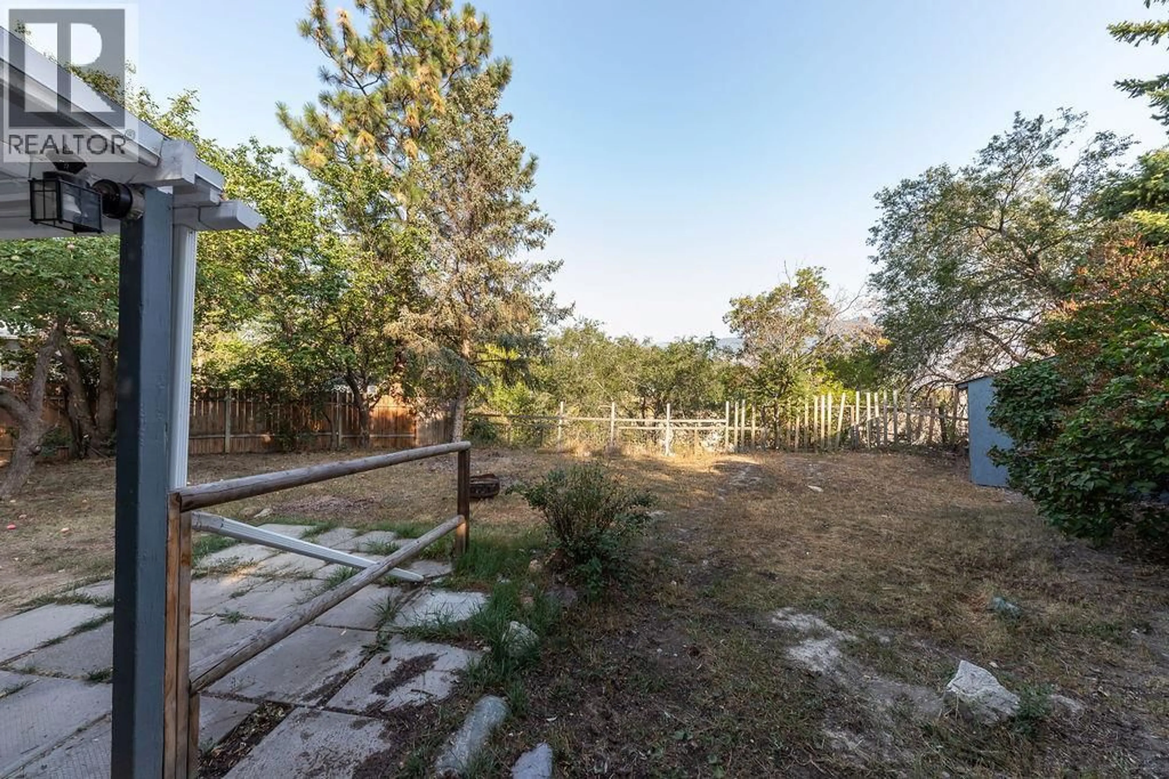 Patio, forest/trees view for 5362 SHELLY DRIVE, Kamloops British Columbia V2C5A7