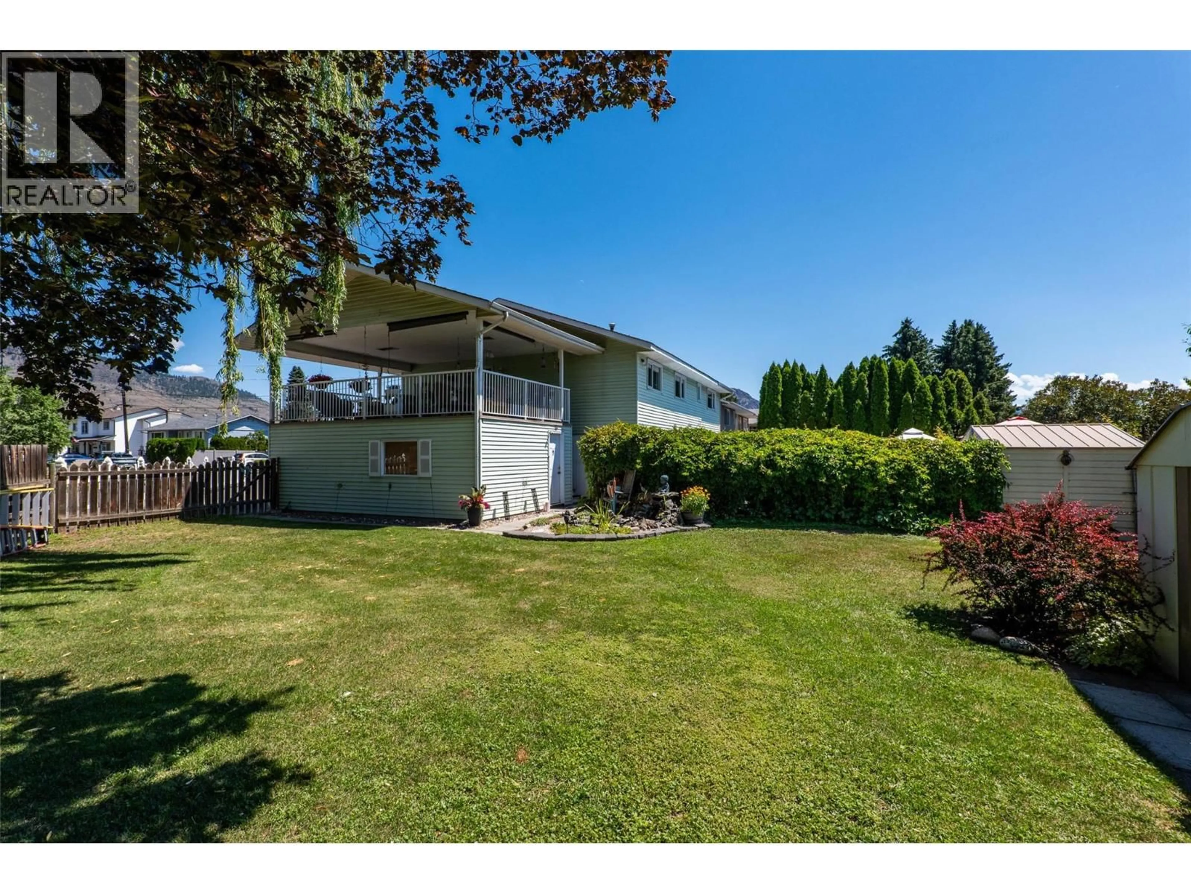 A pic from outside/outdoor area/front of a property/back of a property/a pic from drone, street for 1683 SHERIDAN DRIVE, Kamloops British Columbia V2B6B1
