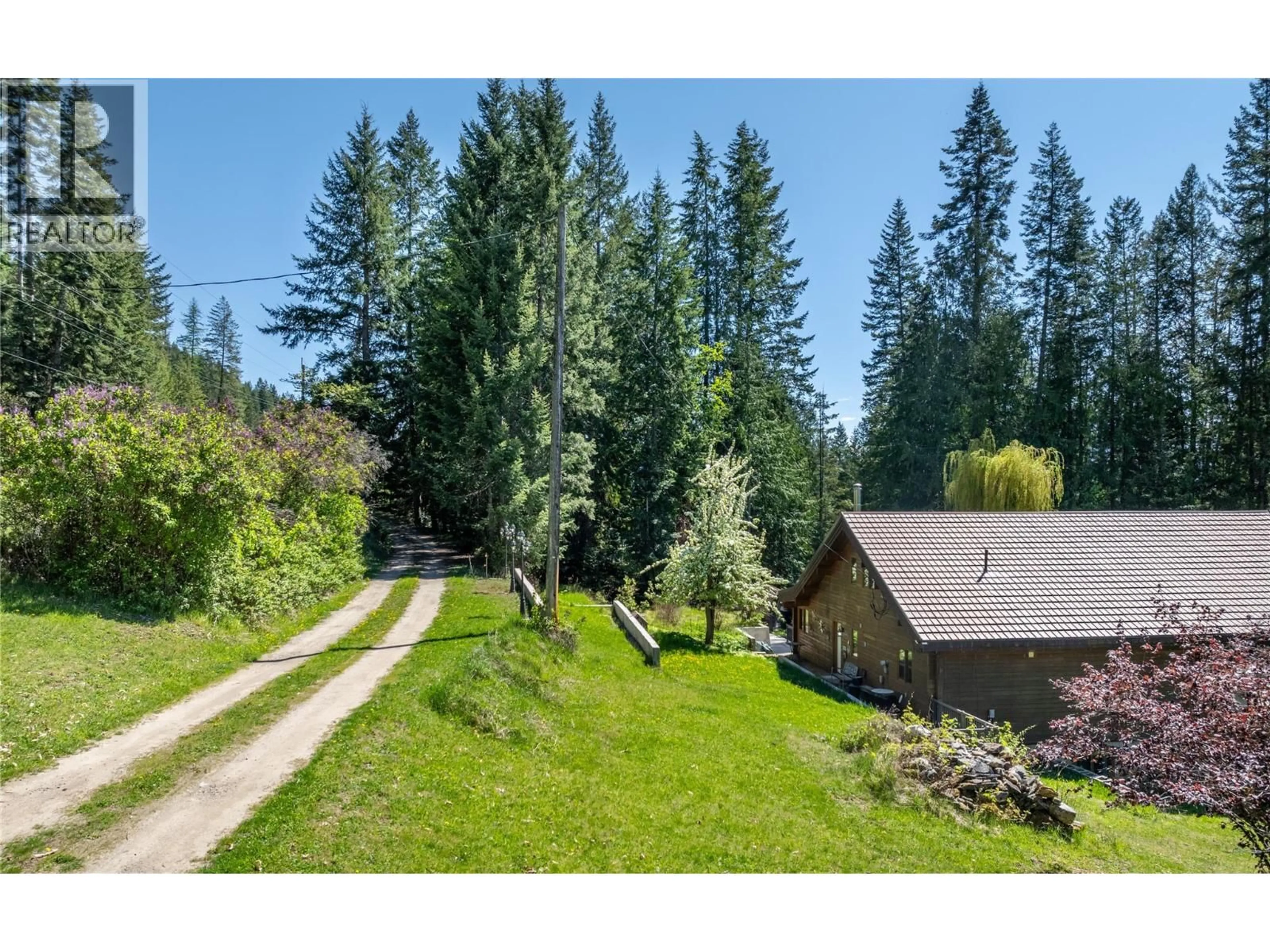 A pic from outside/outdoor area/front of a property/back of a property/a pic from drone, forest/trees view for 12437 BOSWELL ROAD, Boswell British Columbia V0B1A0