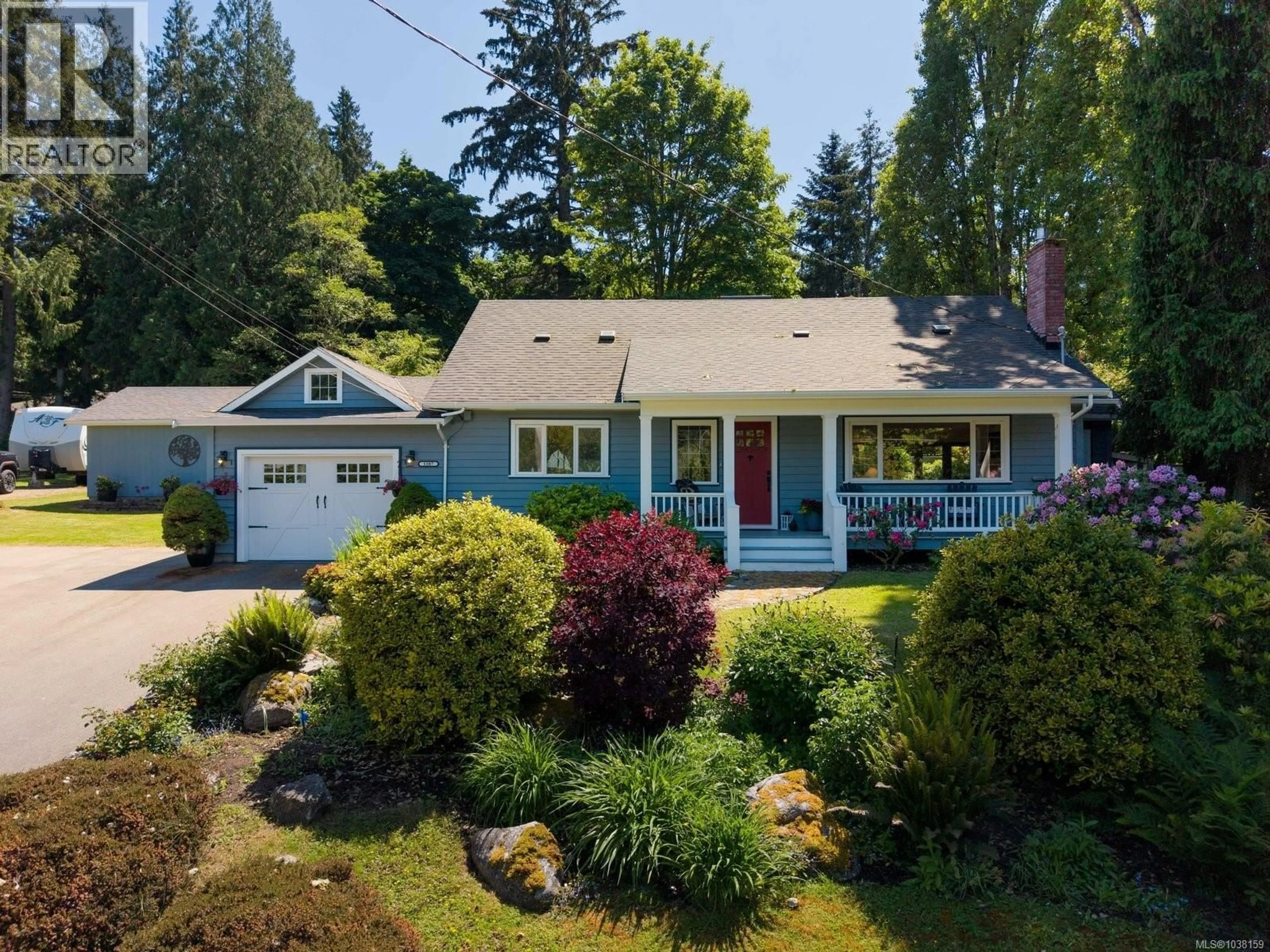 Home with vinyl exterior material, street for 1087 MAPLE ROAD, North Saanich British Columbia V8L5P5
