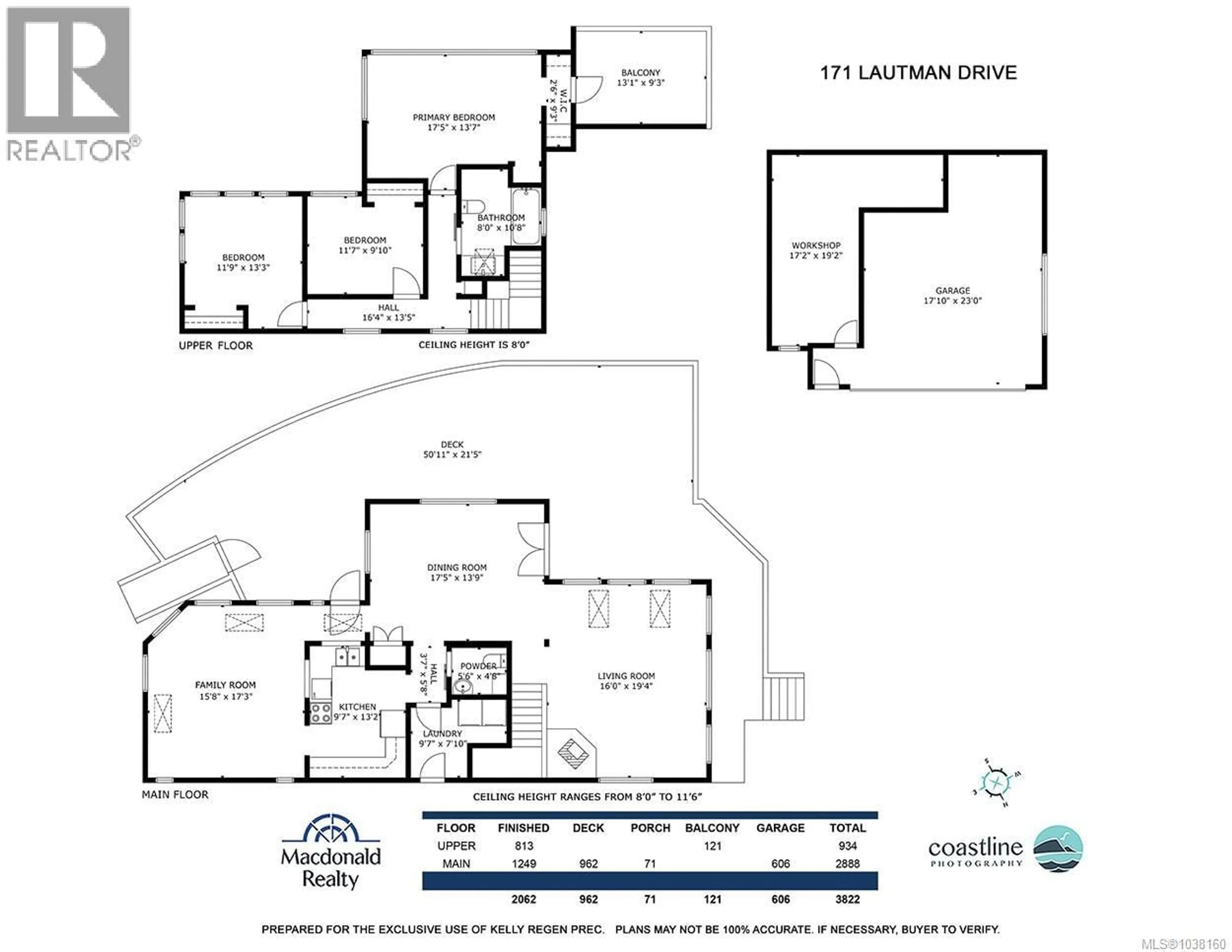 Floor plan for 171 LAUTMAN DRIVE, Salt Spring British Columbia V8K2C2