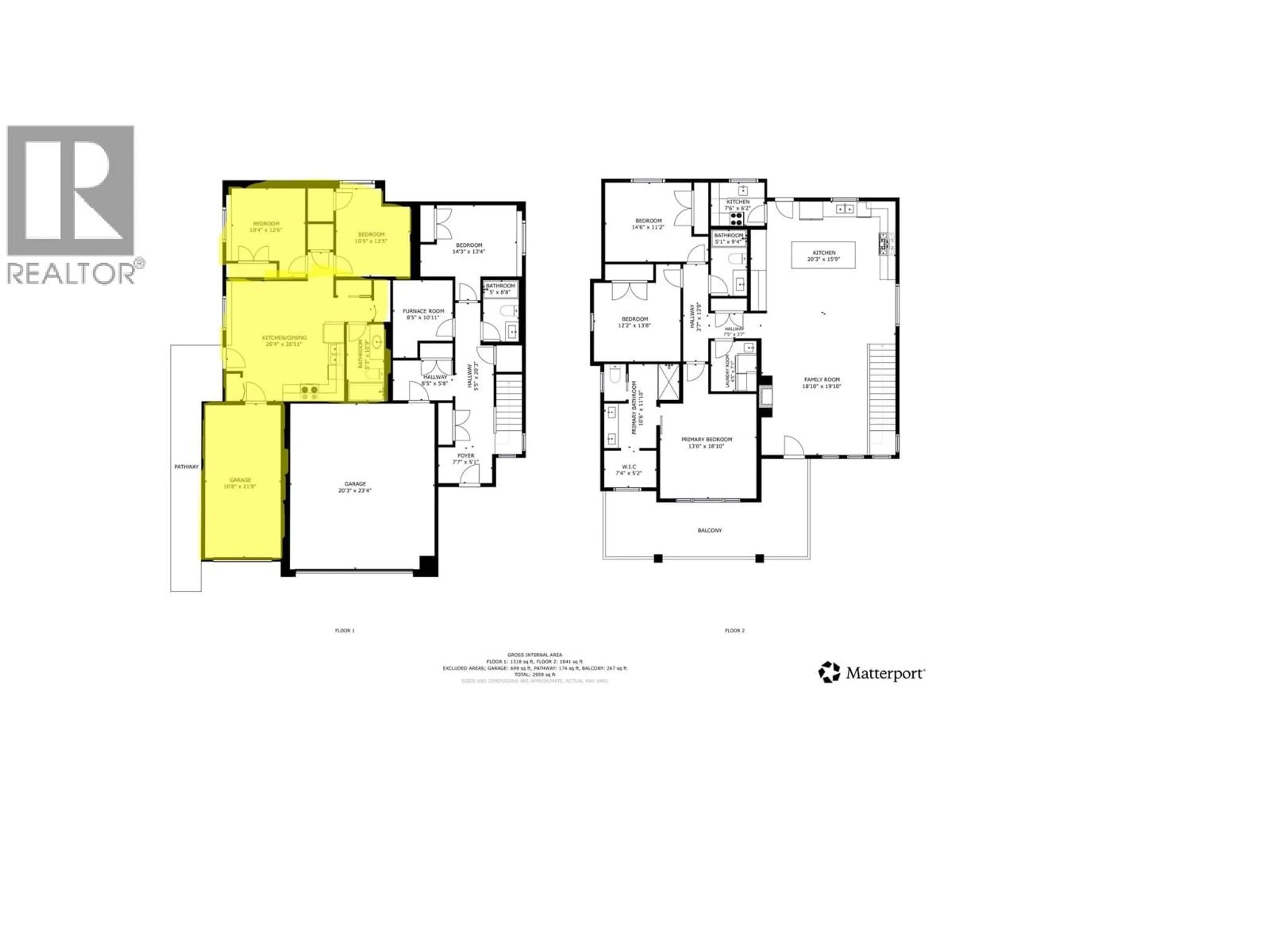 Floor plan for 2079 CORTINA DRIVE, Kelowna British Columbia V1P0B2