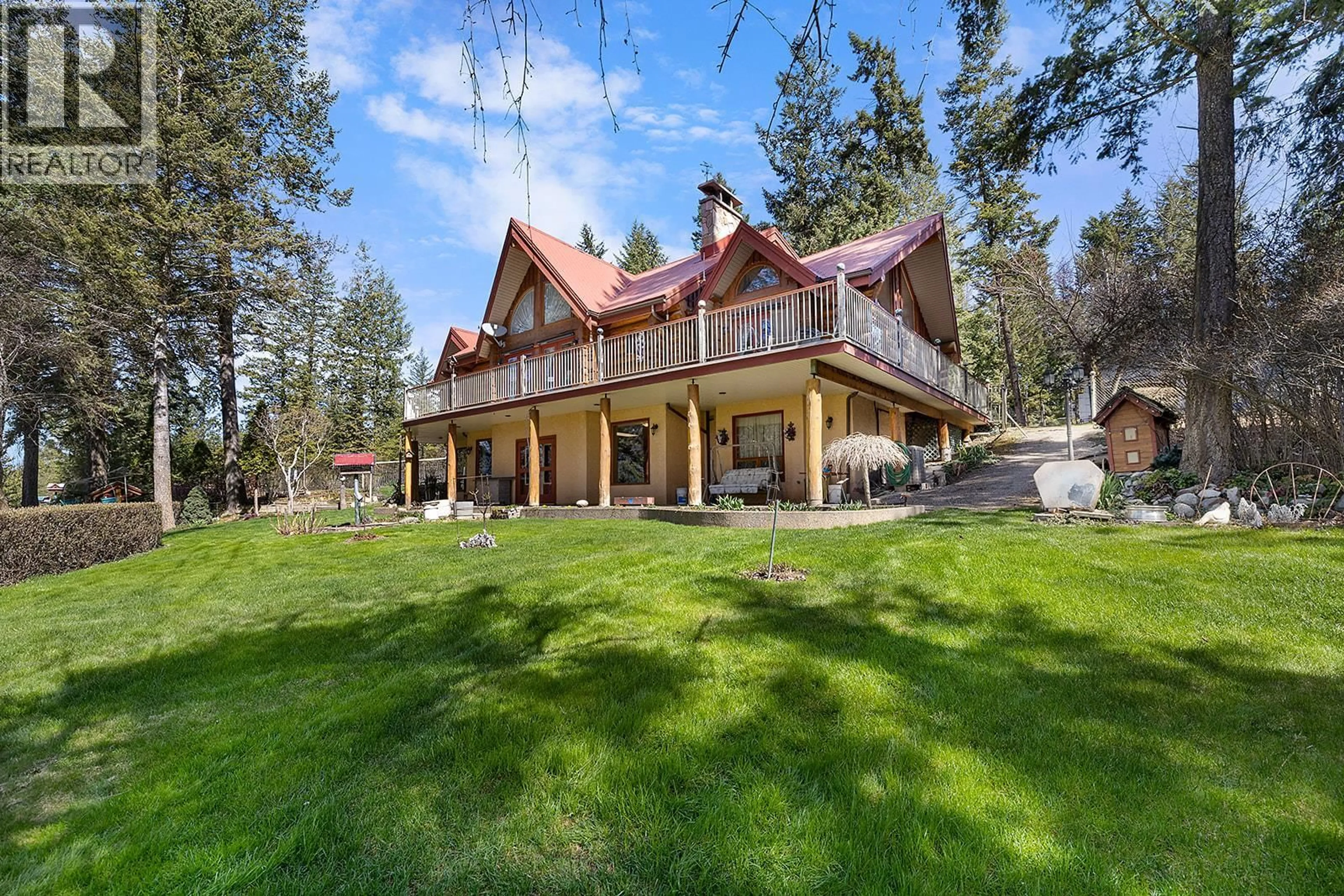 A pic from outside/outdoor area/front of a property/back of a property/a pic from drone, unknown for 1958 RYKERTS ROAD, Lister British Columbia V0B1G2