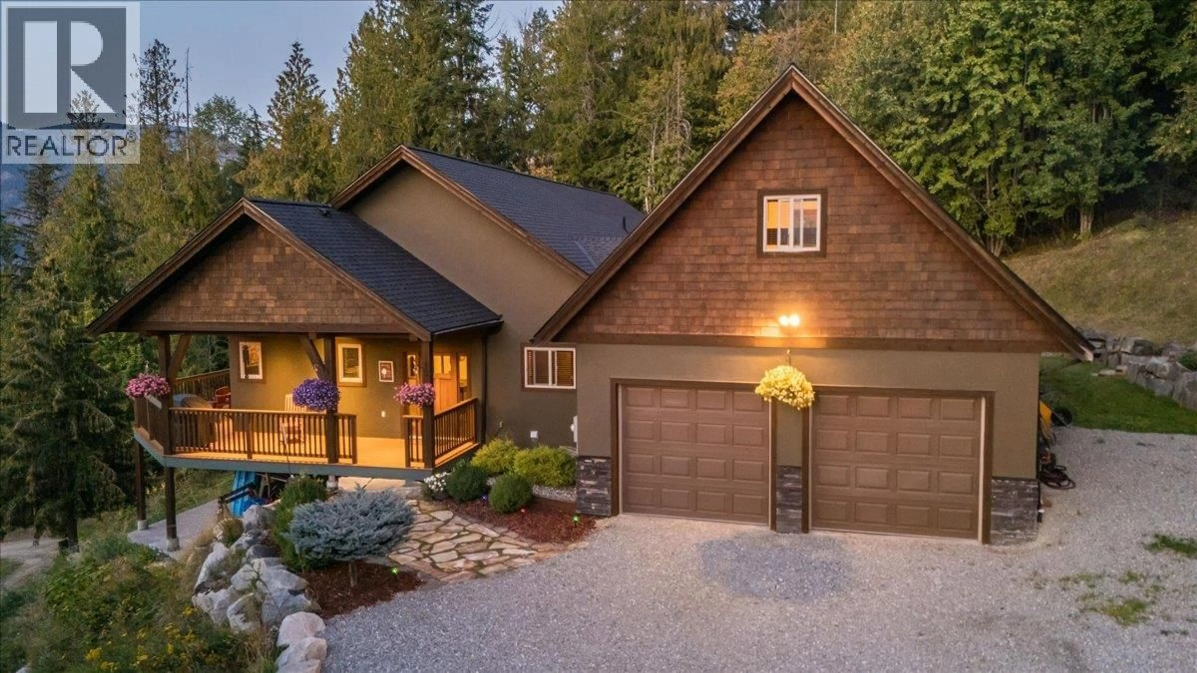 Home with brick exterior material, street for 3213 VINDUSKY ROAD, Nelson British Columbia V1L6X7