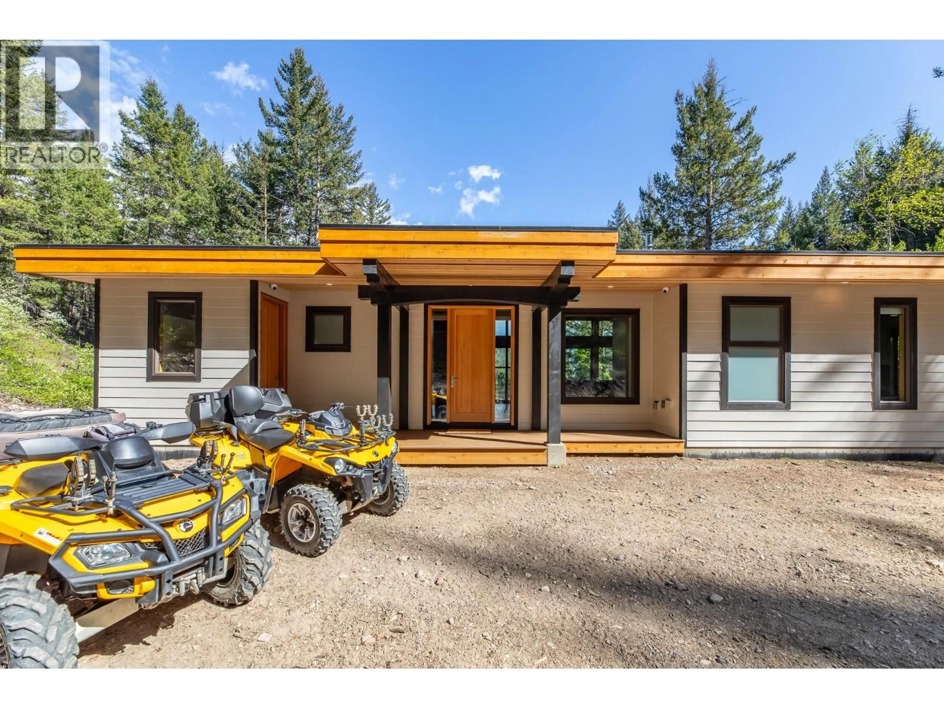 Home with vinyl exterior material, street for 2894 COALMONT ROAD, Tulameen British Columbia V0X1W0